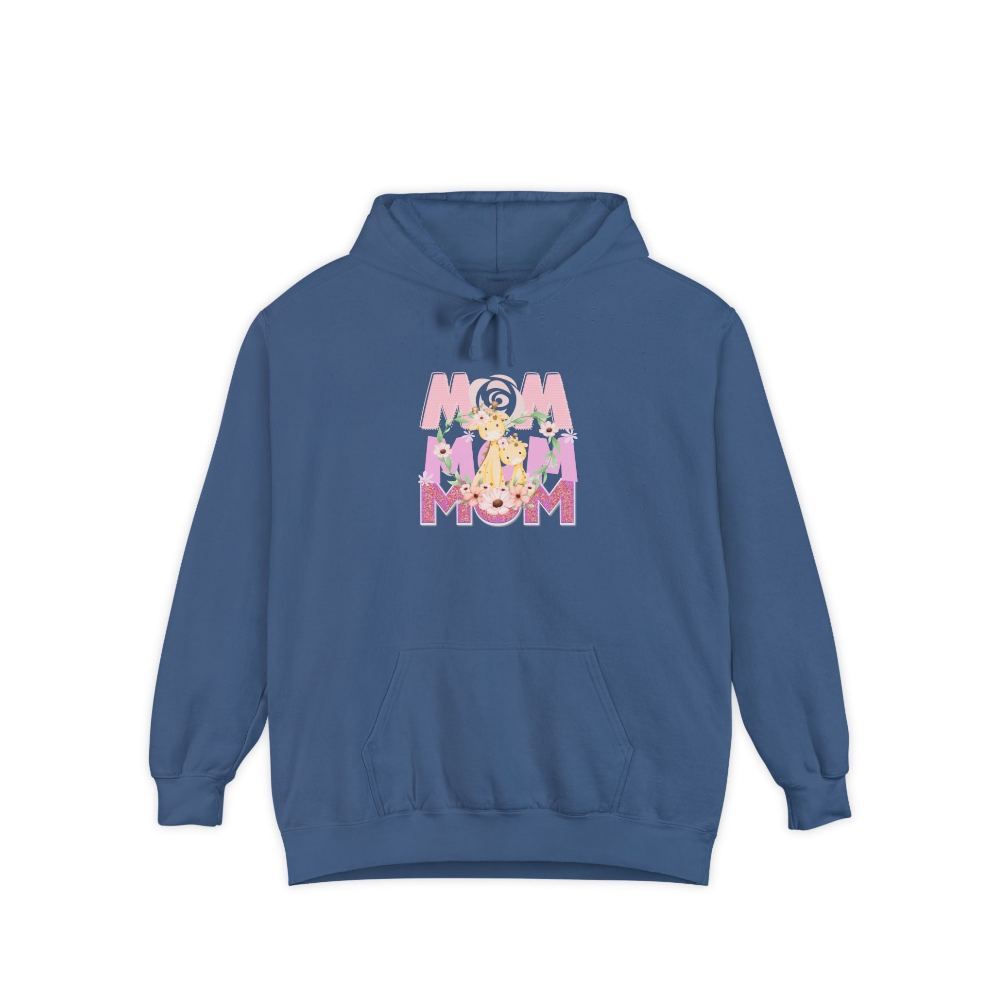 Our First Mother's Day Unisex Garment-Dyed Hoodie