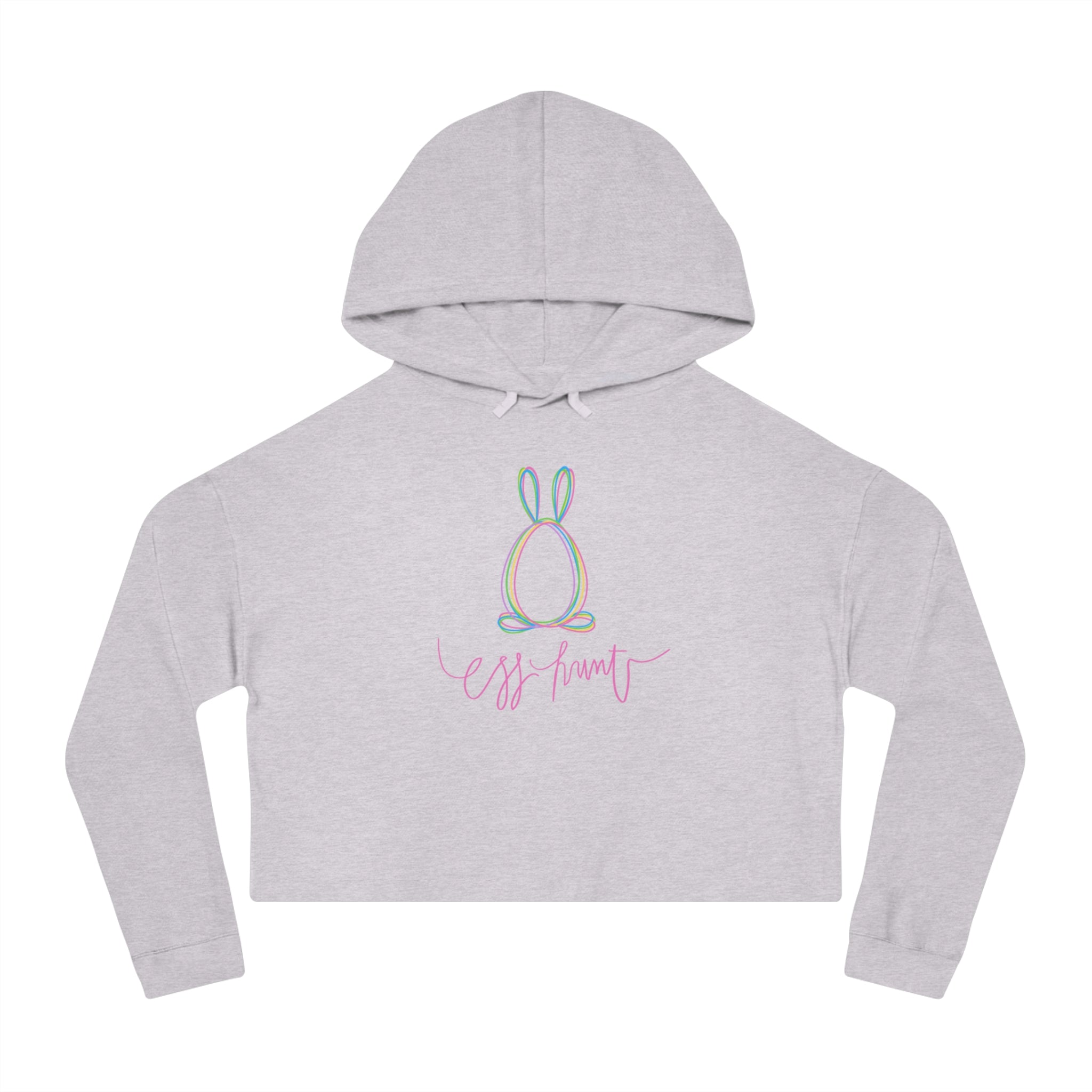 Egg Hunt Women’s Cropped Hooded Sweatshirt