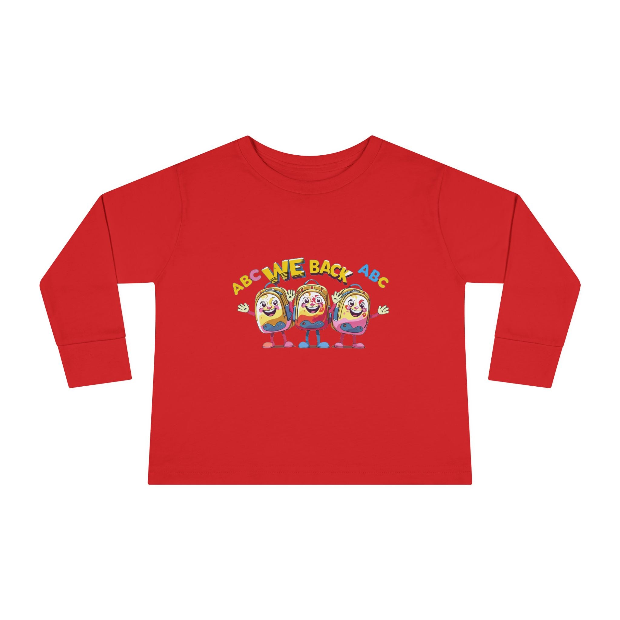 We Back Toddler Long Sleeve Tee