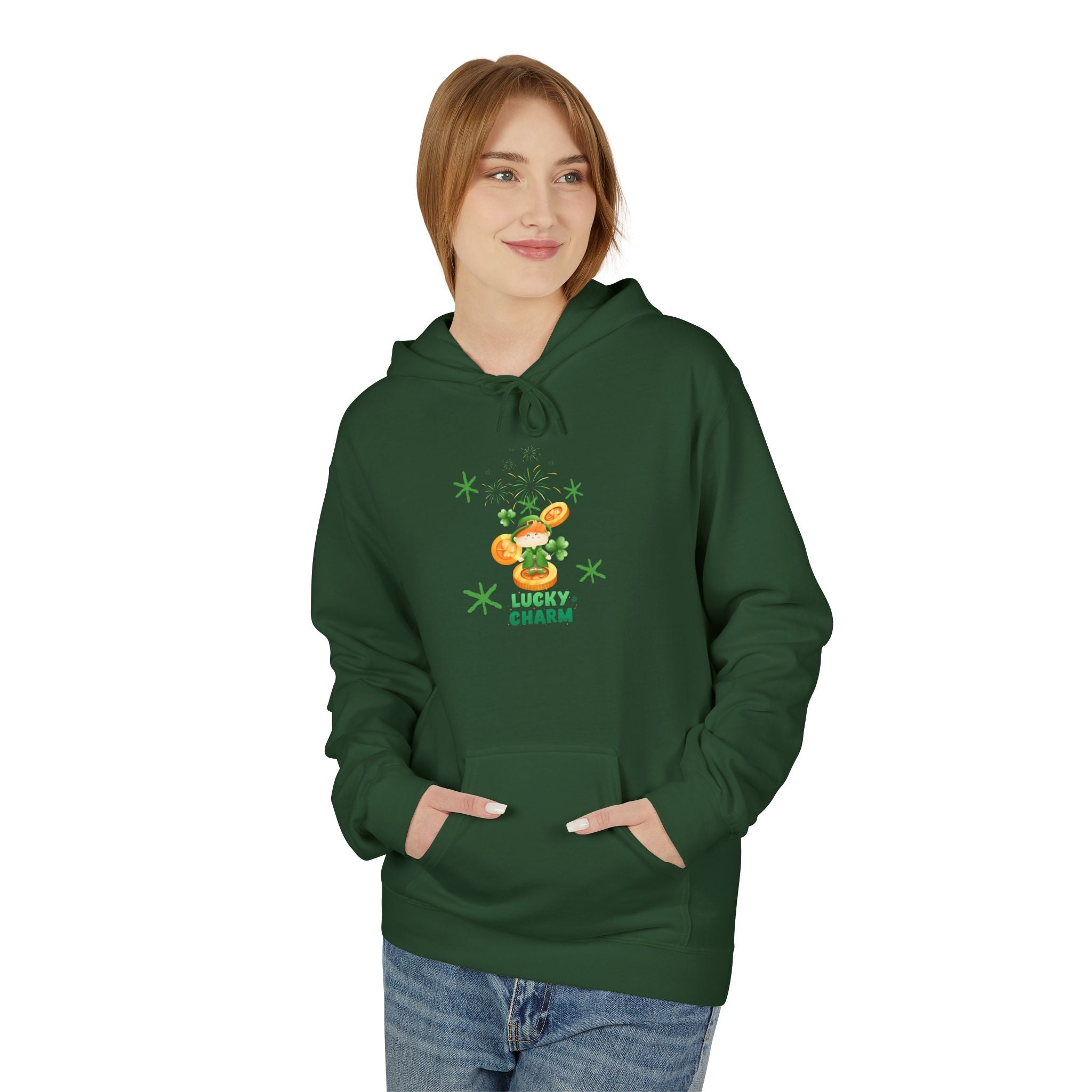 Lucky Charm Unisex Fleece Hoodie
