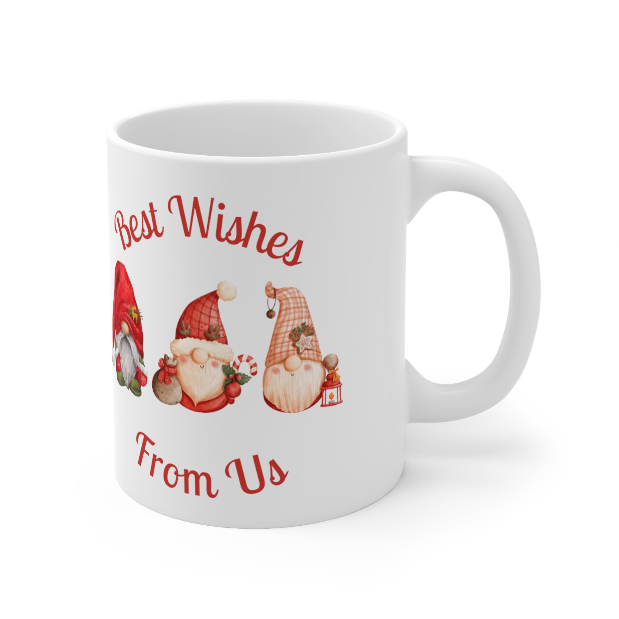Gnome Best Wishes Ceramic Mug 11oz