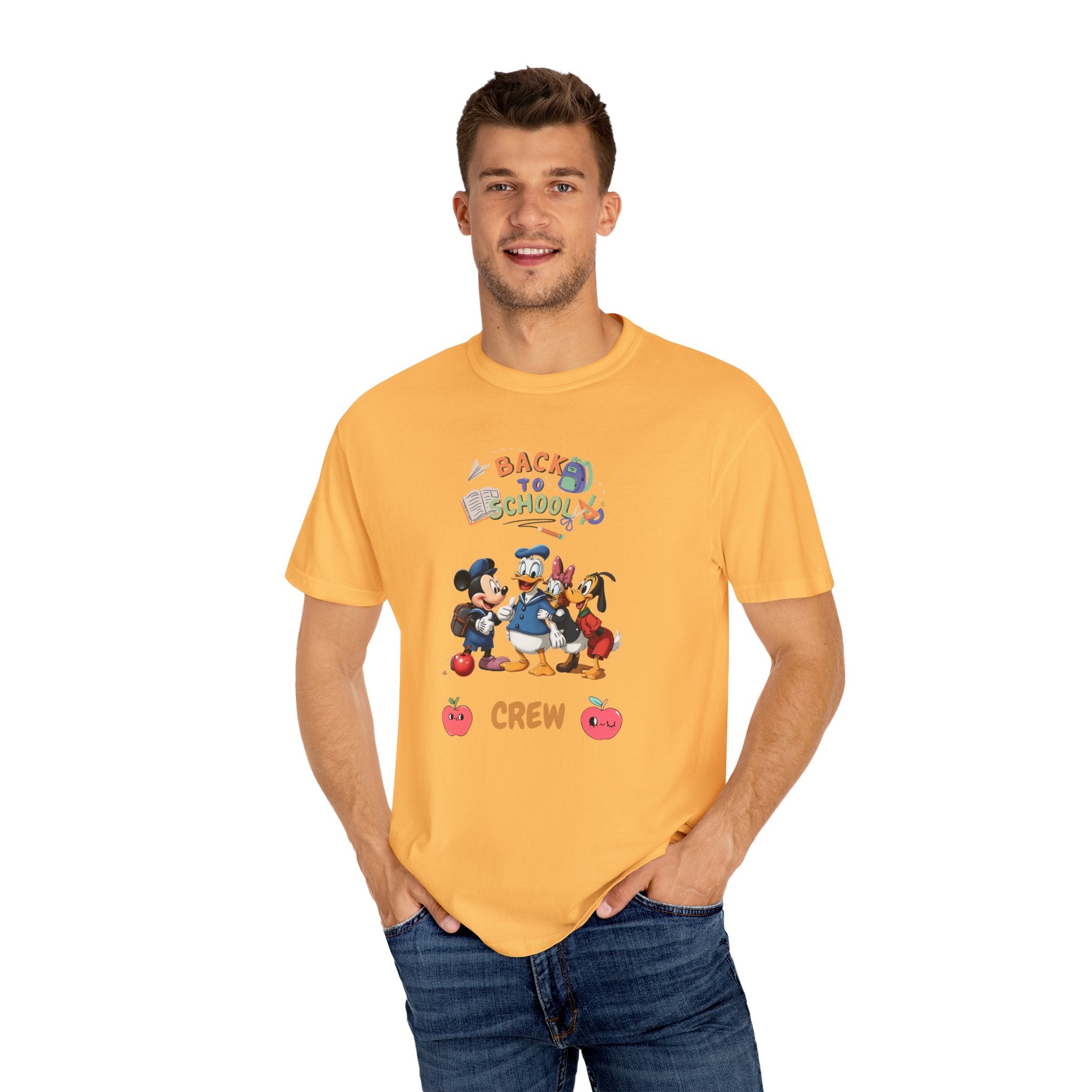 Back to School Crew Unisex Dyed T-Shirt