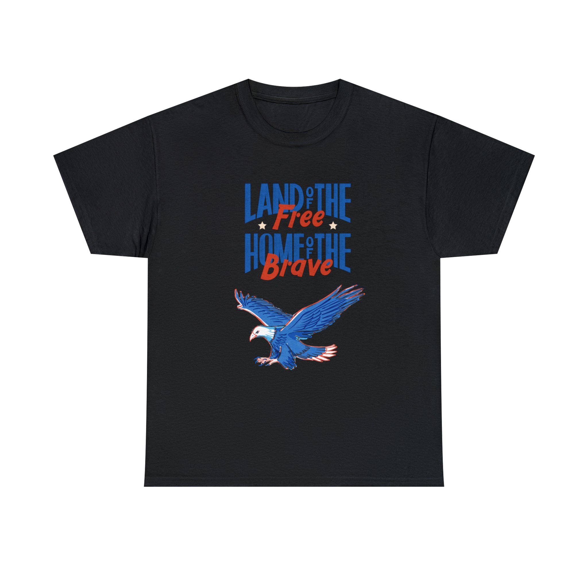 Land Of The Free Home Of The Brave Unisex Heavy Cotton Tee