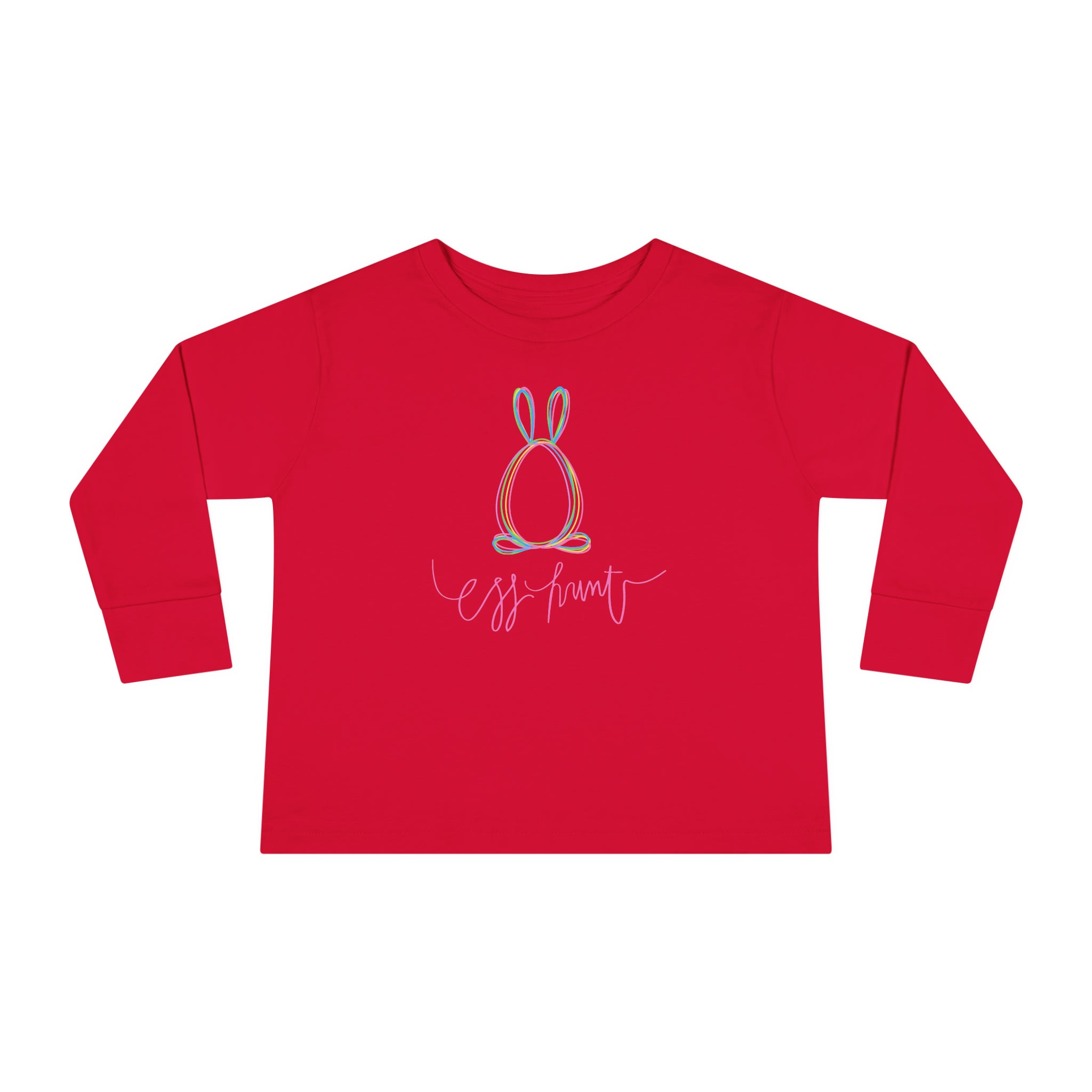 Egg Hunt Toddler Long Sleeve Tee
