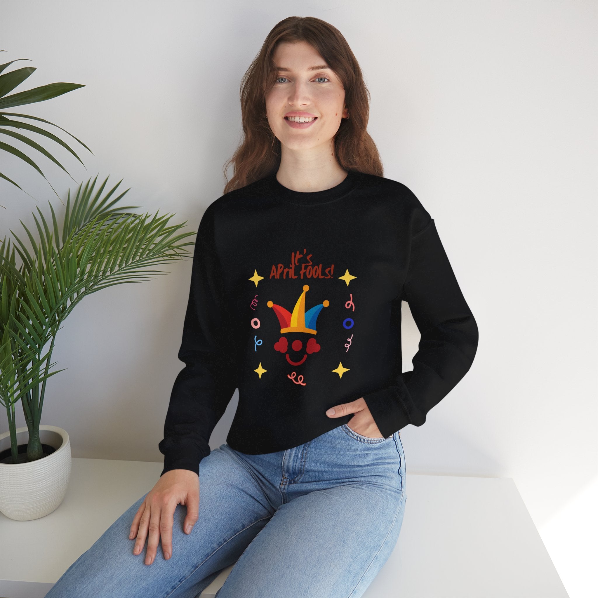 It's April Fools' Day! Unisex Heavy Blend™ Crewneck Sweatshirt