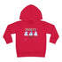 Frosty Party Toddler Pullover Fleece Hoodie