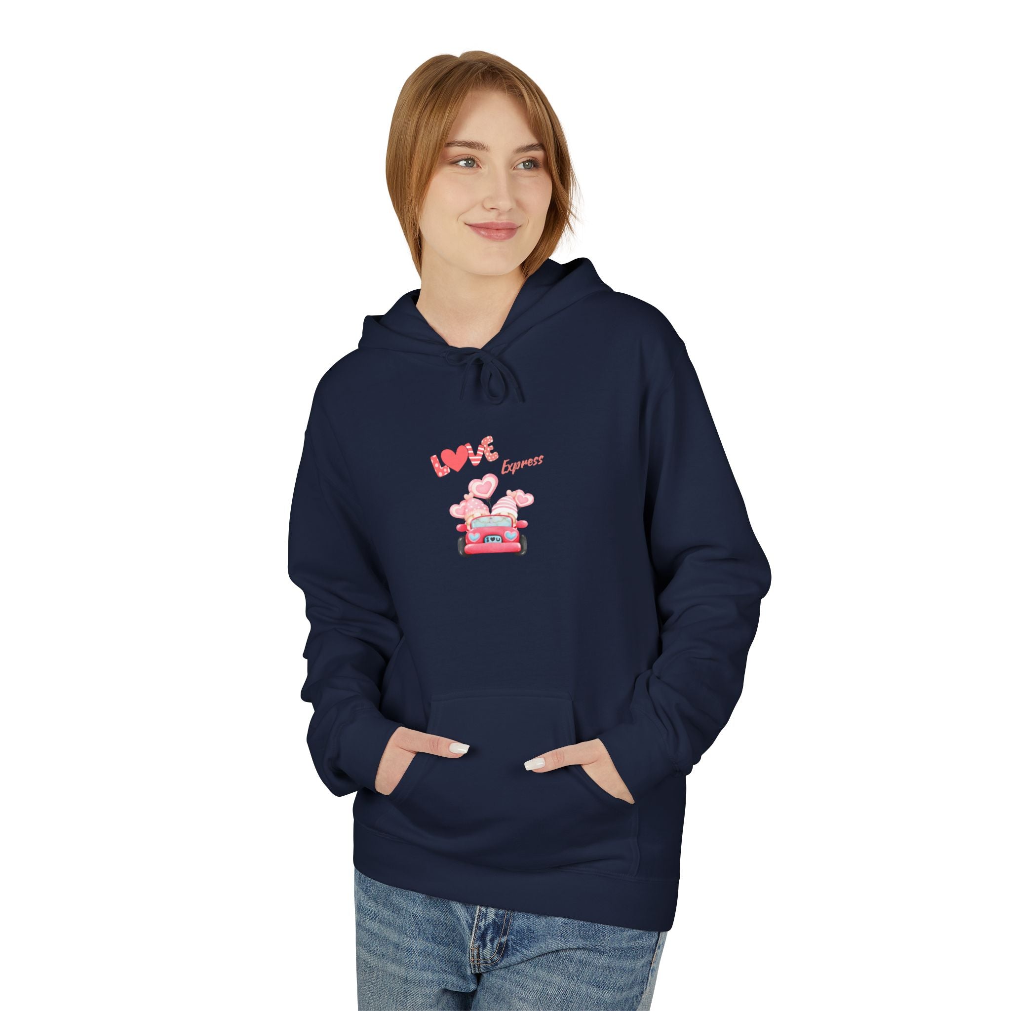 Love Express Unisex Midweight Softstyle Fleece Hoodie