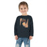 Thankful Grateful Blessed Toddler Long Sleeve Tee