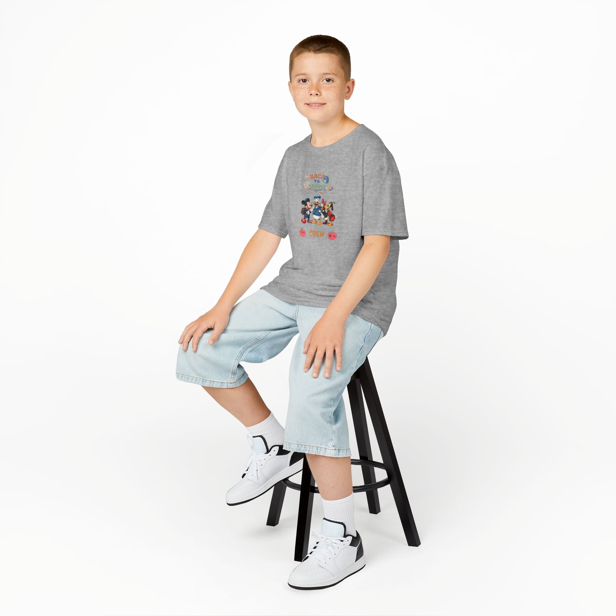 Back to School Crew Kids Heavy Cotton Tee