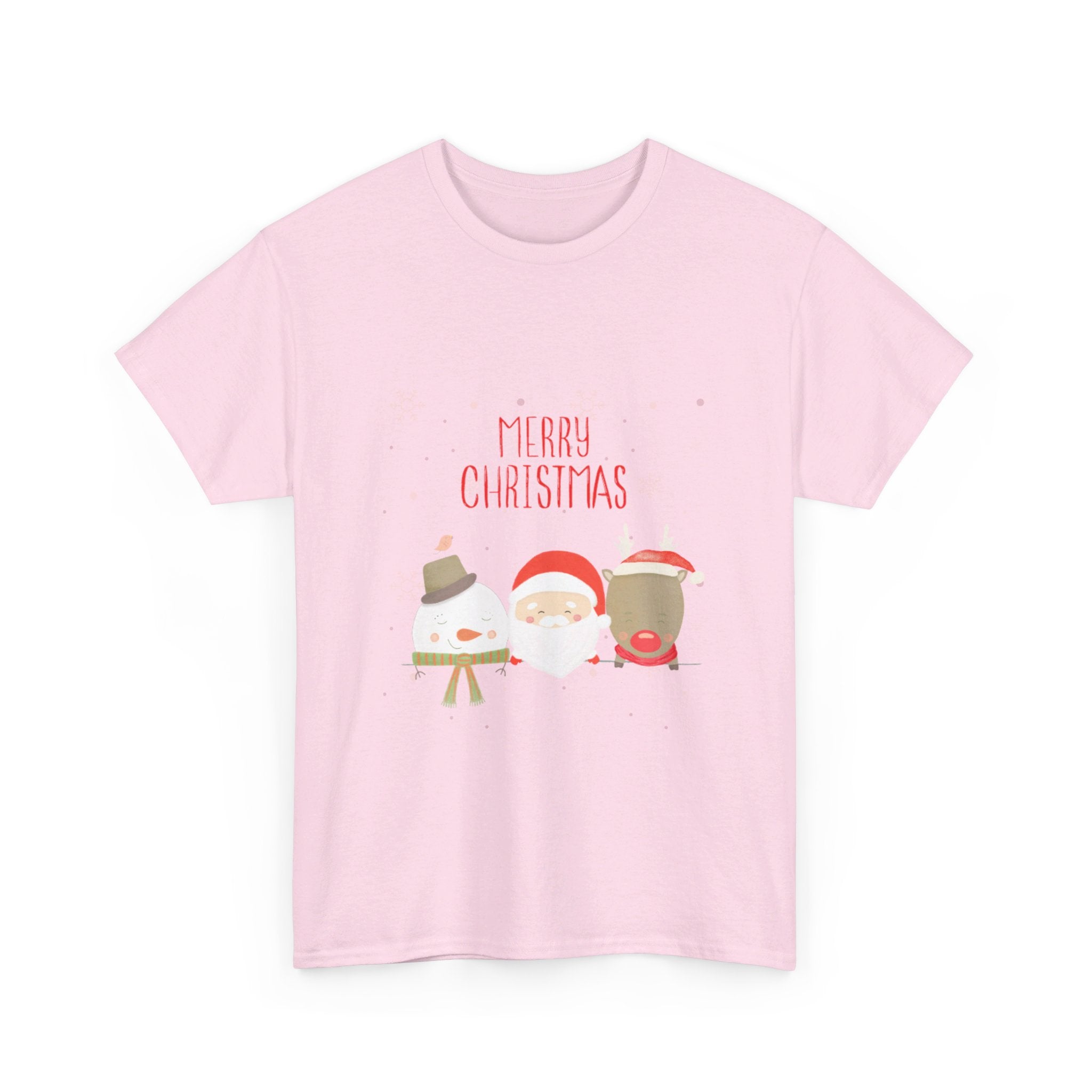 Merry Xmas Crew Unisex Heavy Cotton Tee