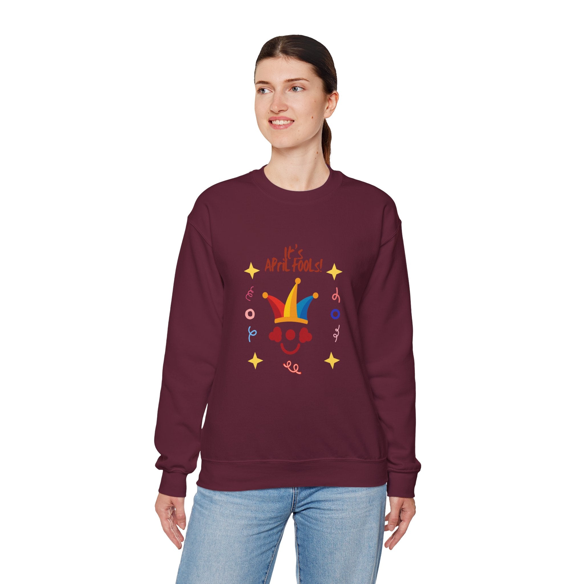 It's April Fools' Day! Unisex Heavy Blend™ Crewneck Sweatshirt