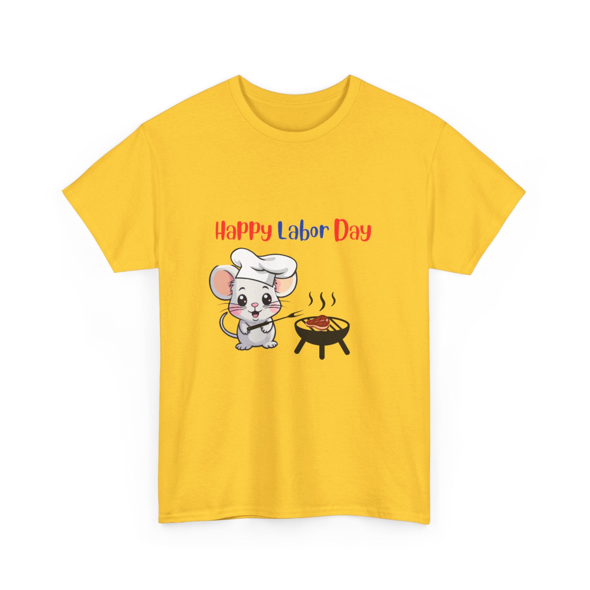 Labor Day Cookout Unisex Heavy Cotton Tee