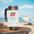 Ready For The Summer Stainless Steel Travel Mug with Handle, 14oz