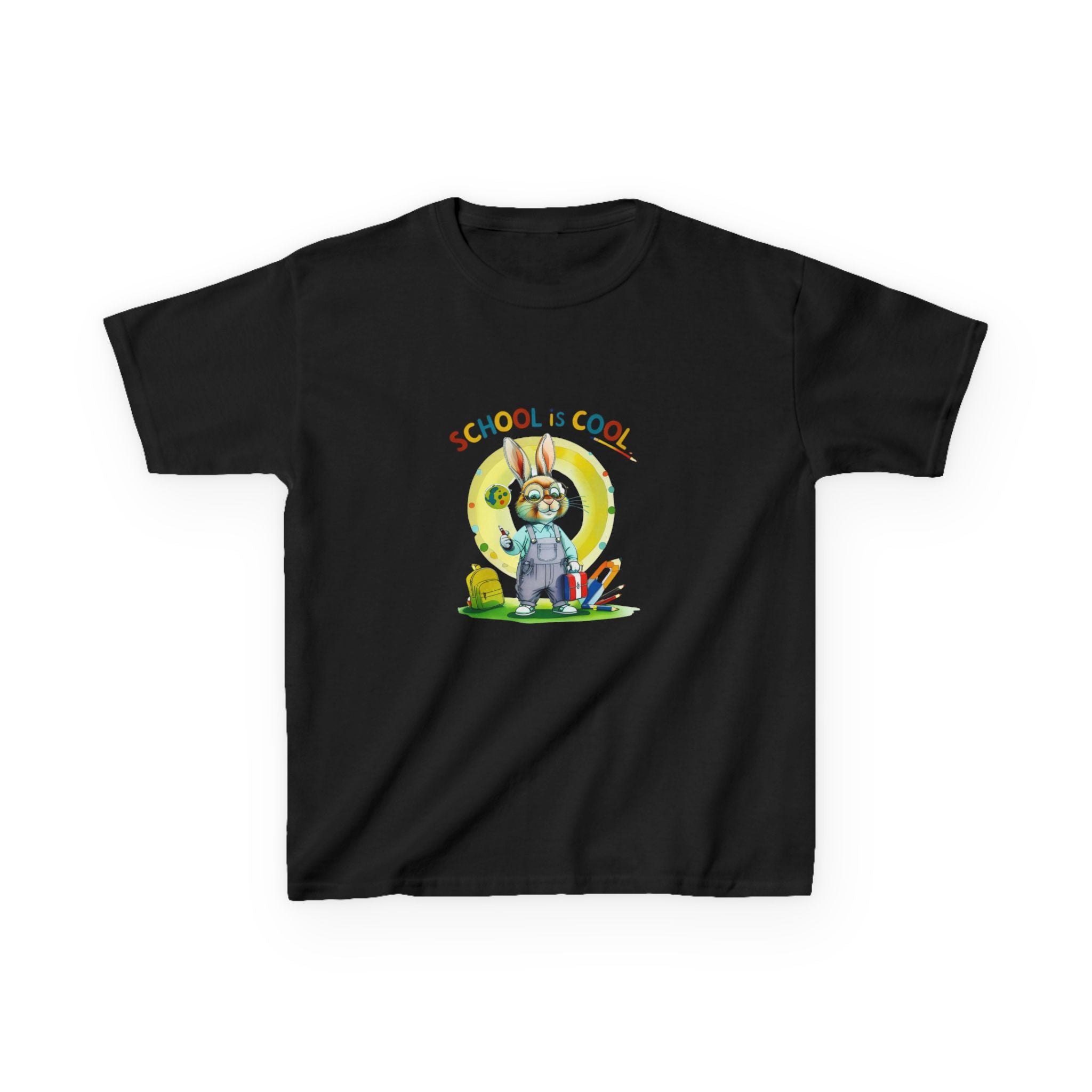 School is Cool Kids Heavy Cotton Tee