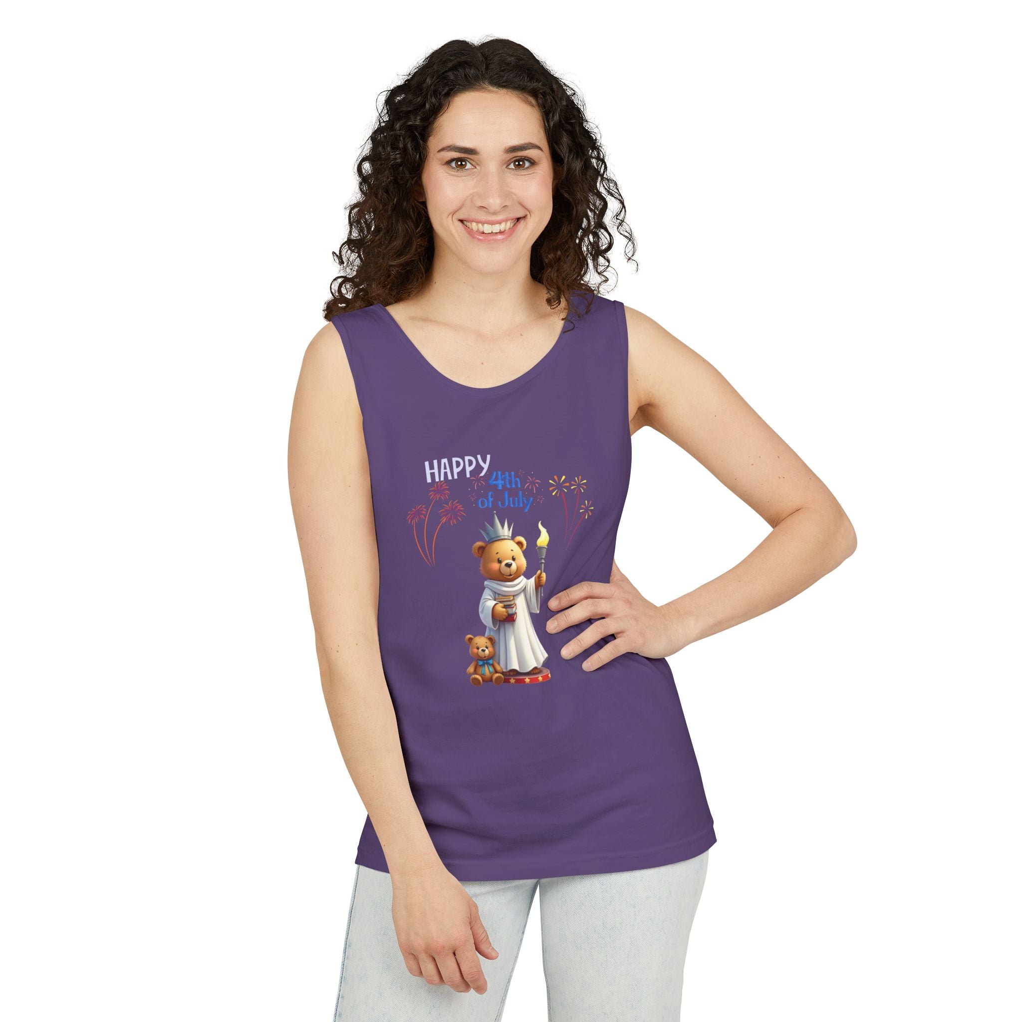 Lady Liberty Unisex Tank Top