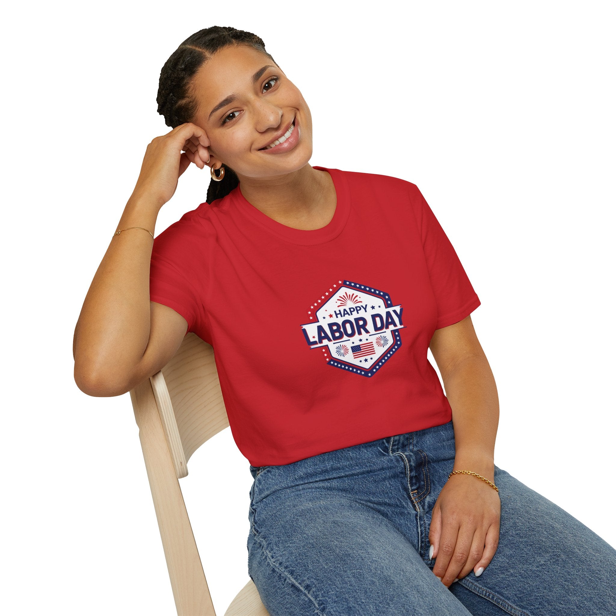 Celebrate Labor Day Unisex Softstyle T-Shirt