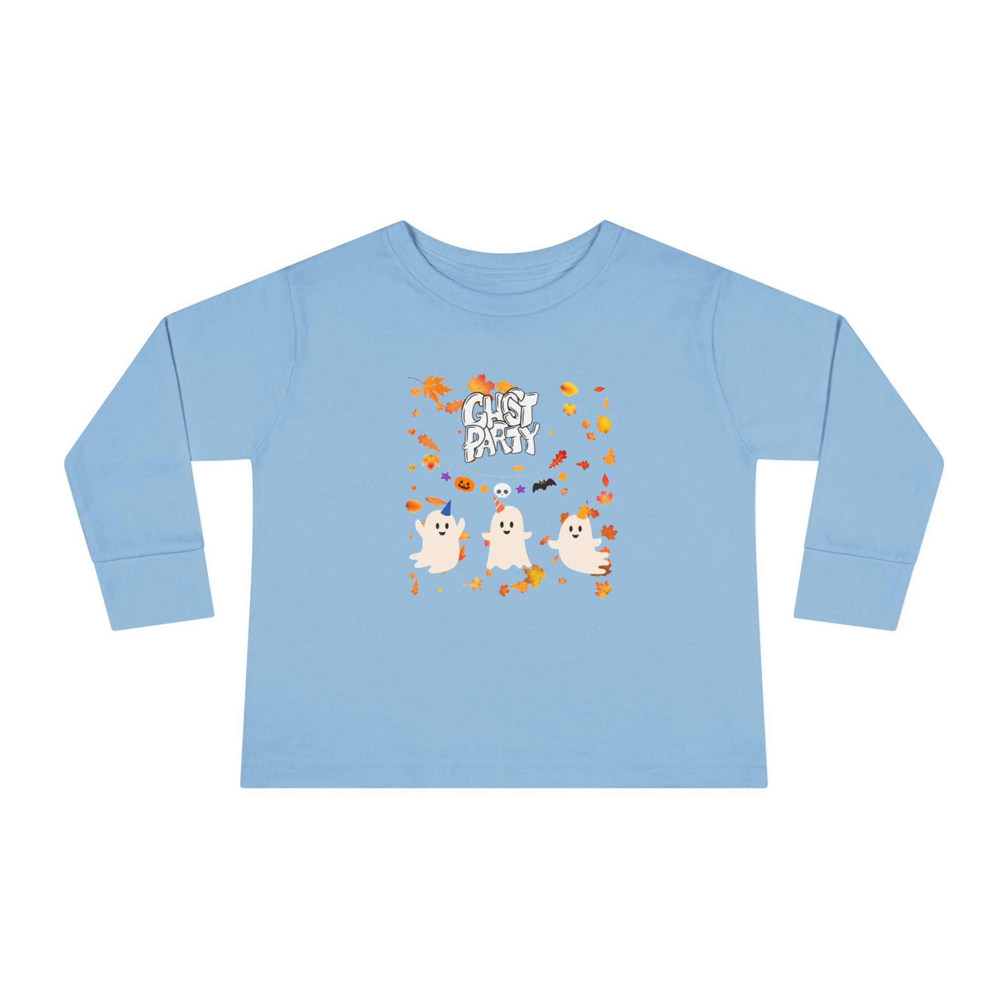Ghost Party Toddler Long Sleeve Tee