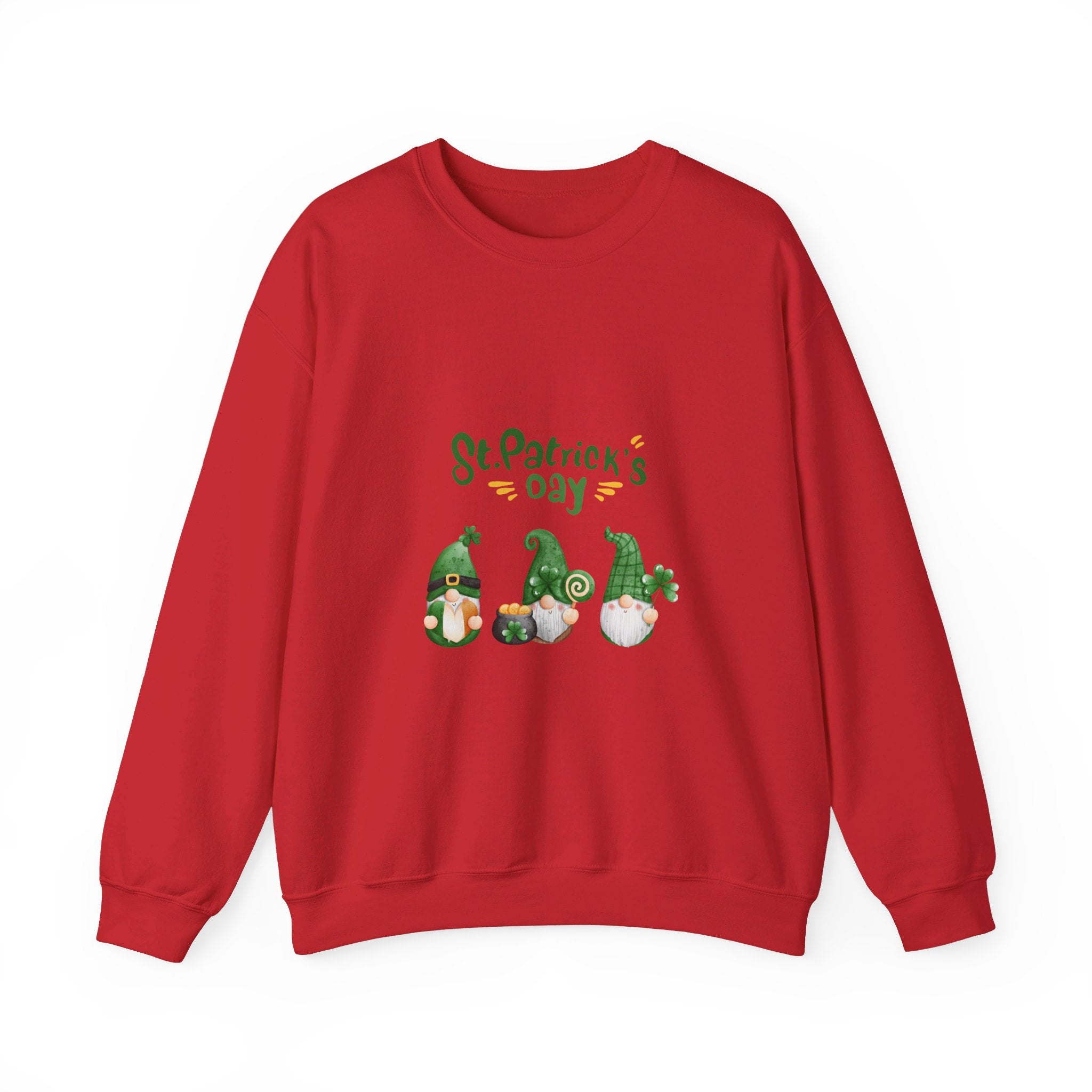 St Patty's Day Gnome Unisex Heavy Blend™ Crewneck Sweatshirt