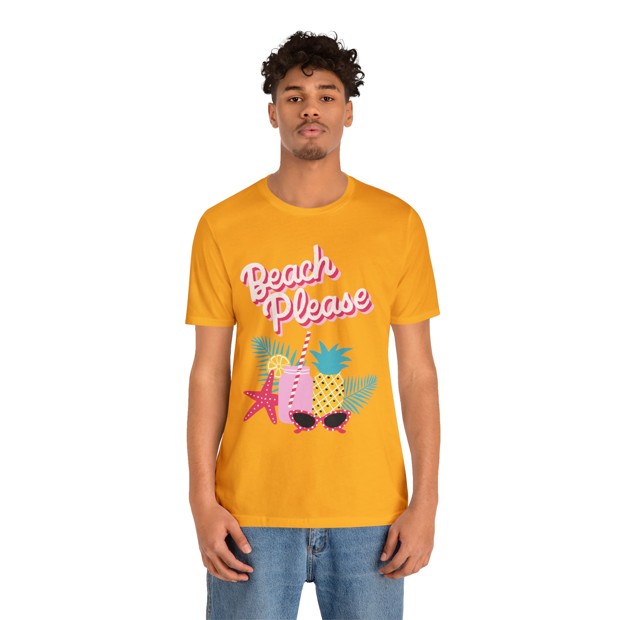 Beach Please Unisex Jersey Short Sleeve Tee