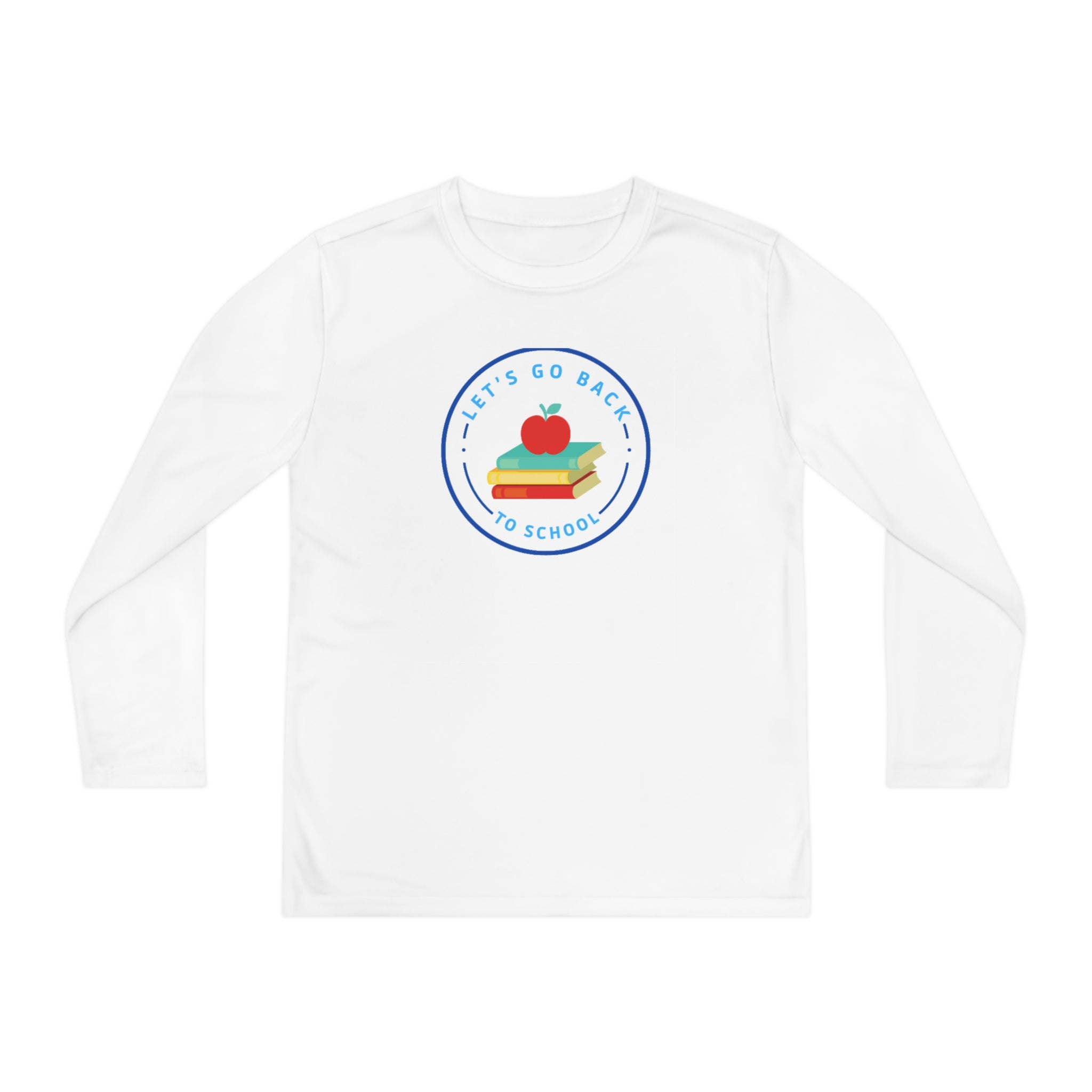 Let's Go Back To School Youth Long Sleeve Competitor Tee