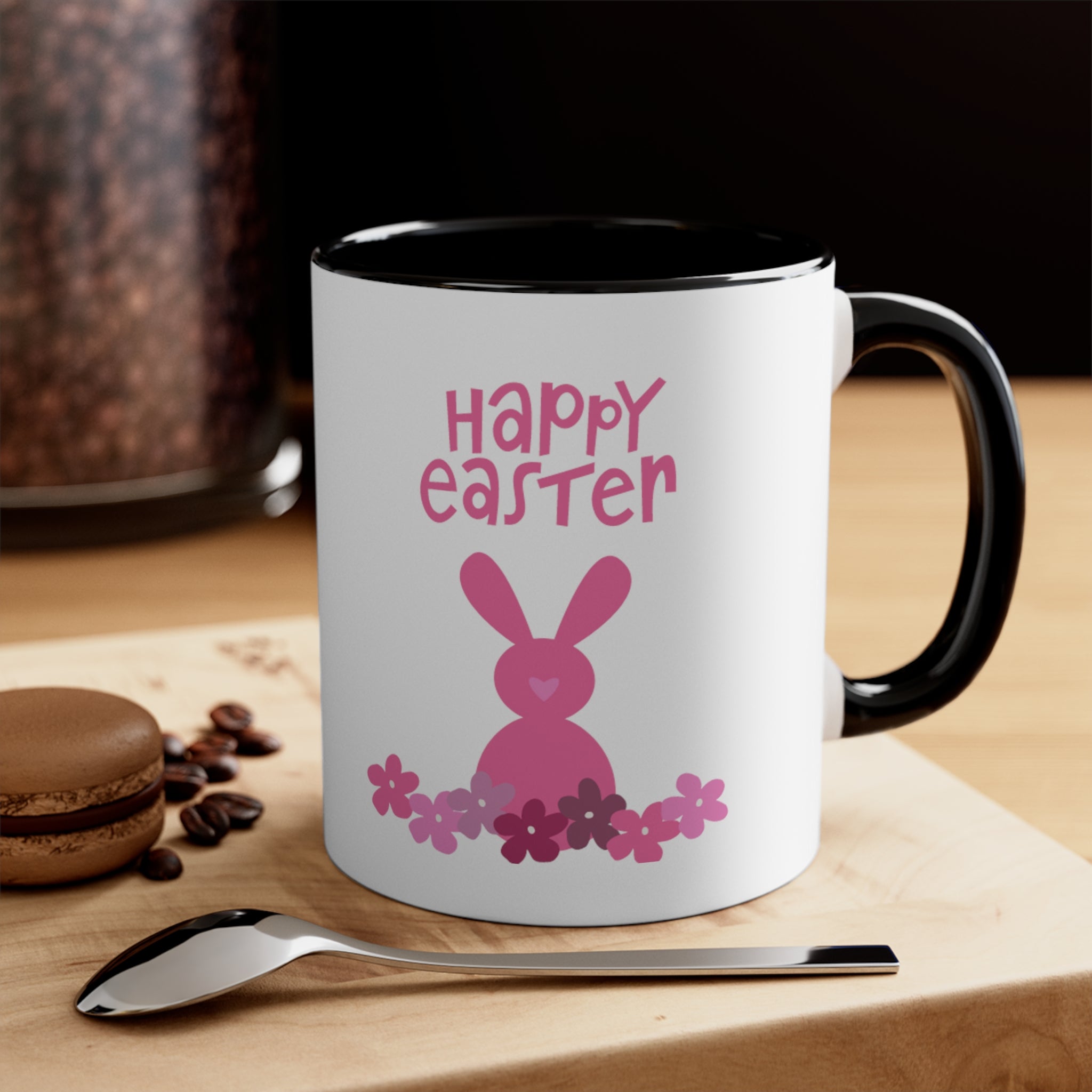 Happy Bunny Day Accent Coffee Mug, 11oz