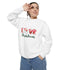 Santa Claus Loves Christmas Unisex Garment-Dyed Sweatshirt