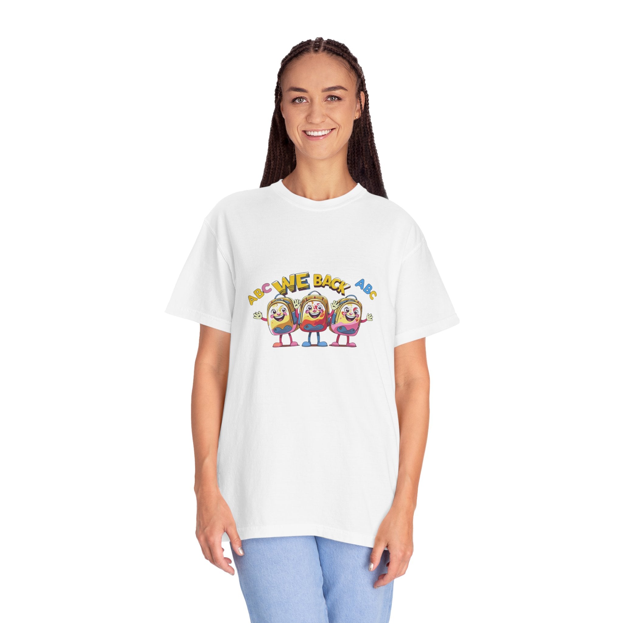 We Back Unisex Garment-Dyed T-shirt