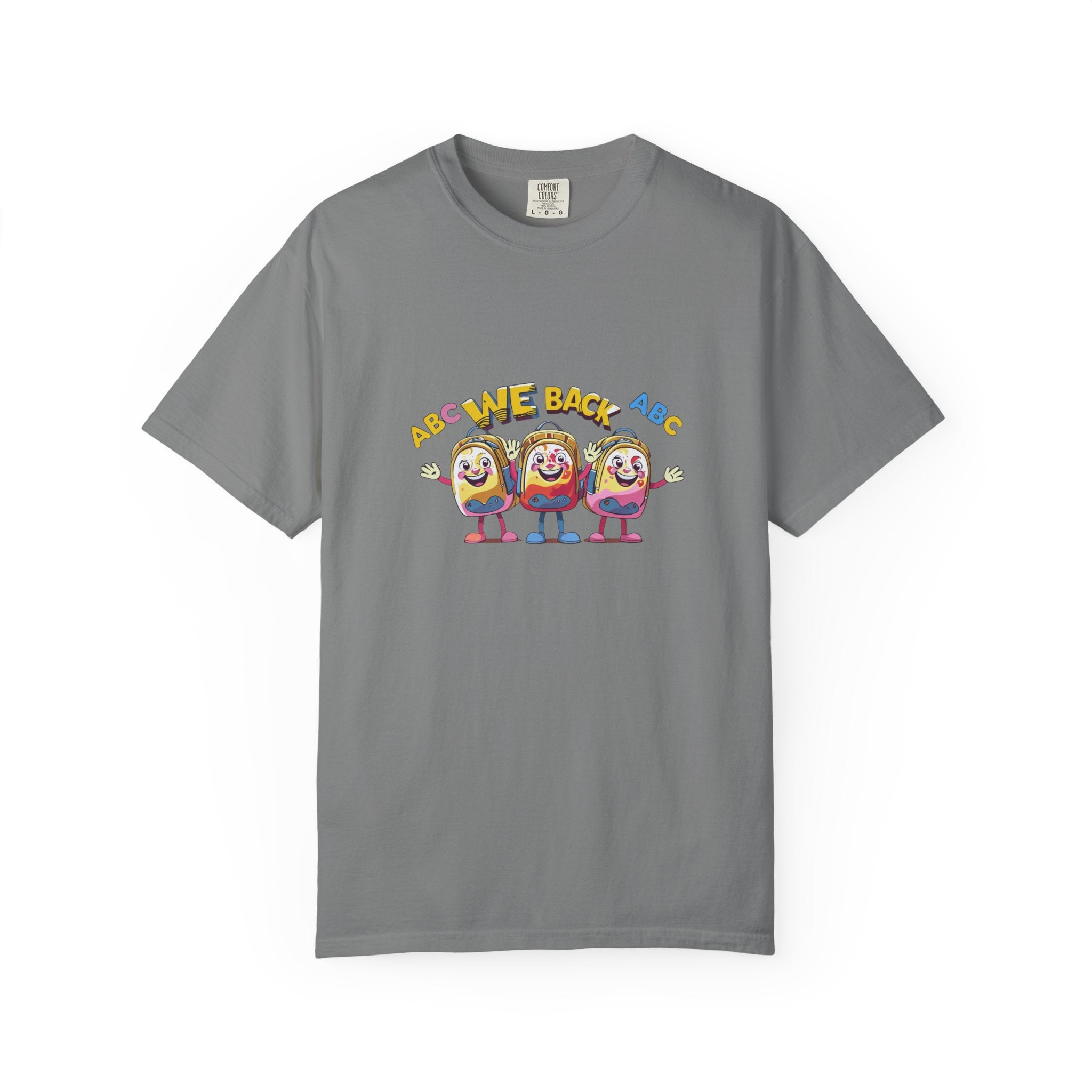 We Back Unisex Garment-Dyed T-shirt