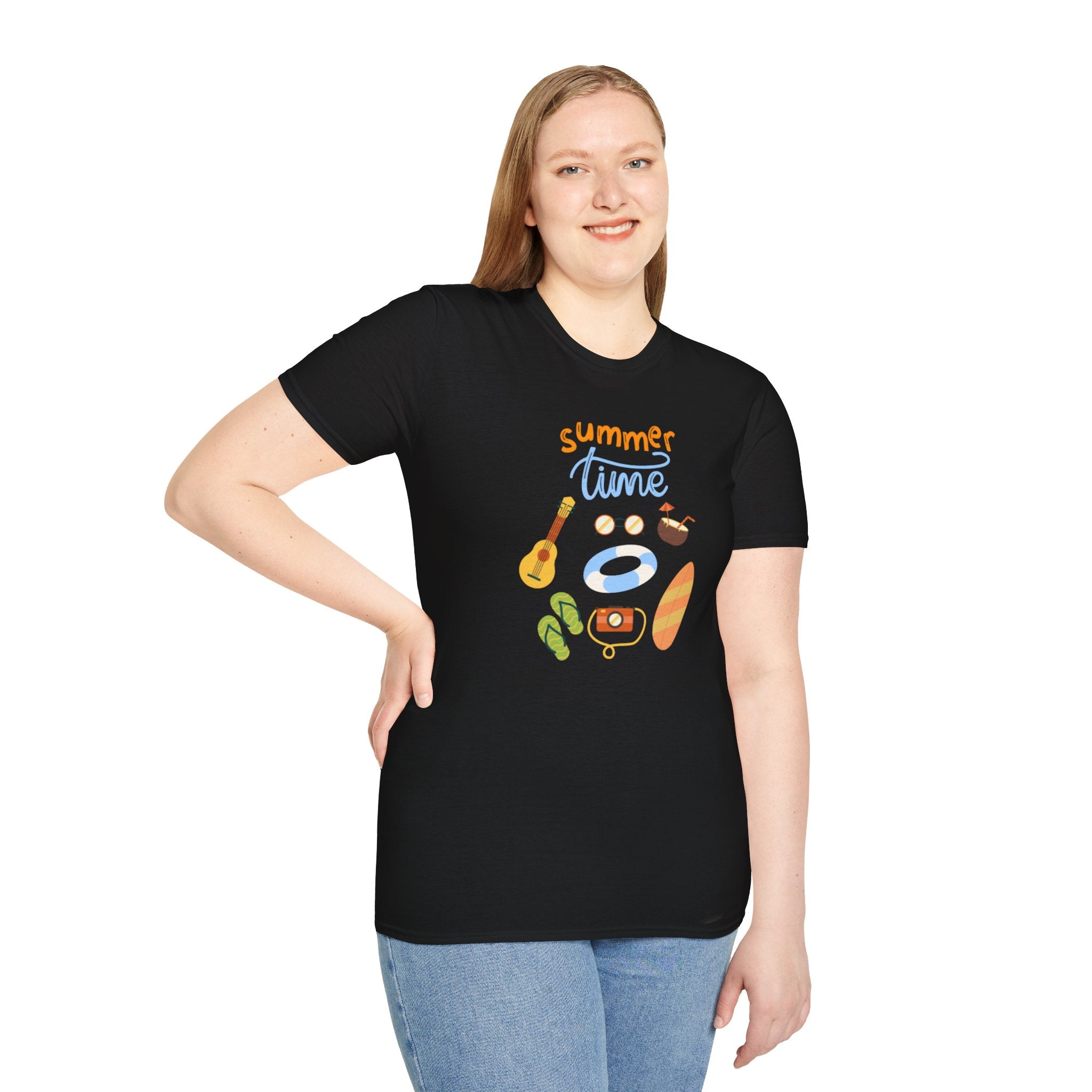 Summertime Fun Unisex Softstyle T-Shirt