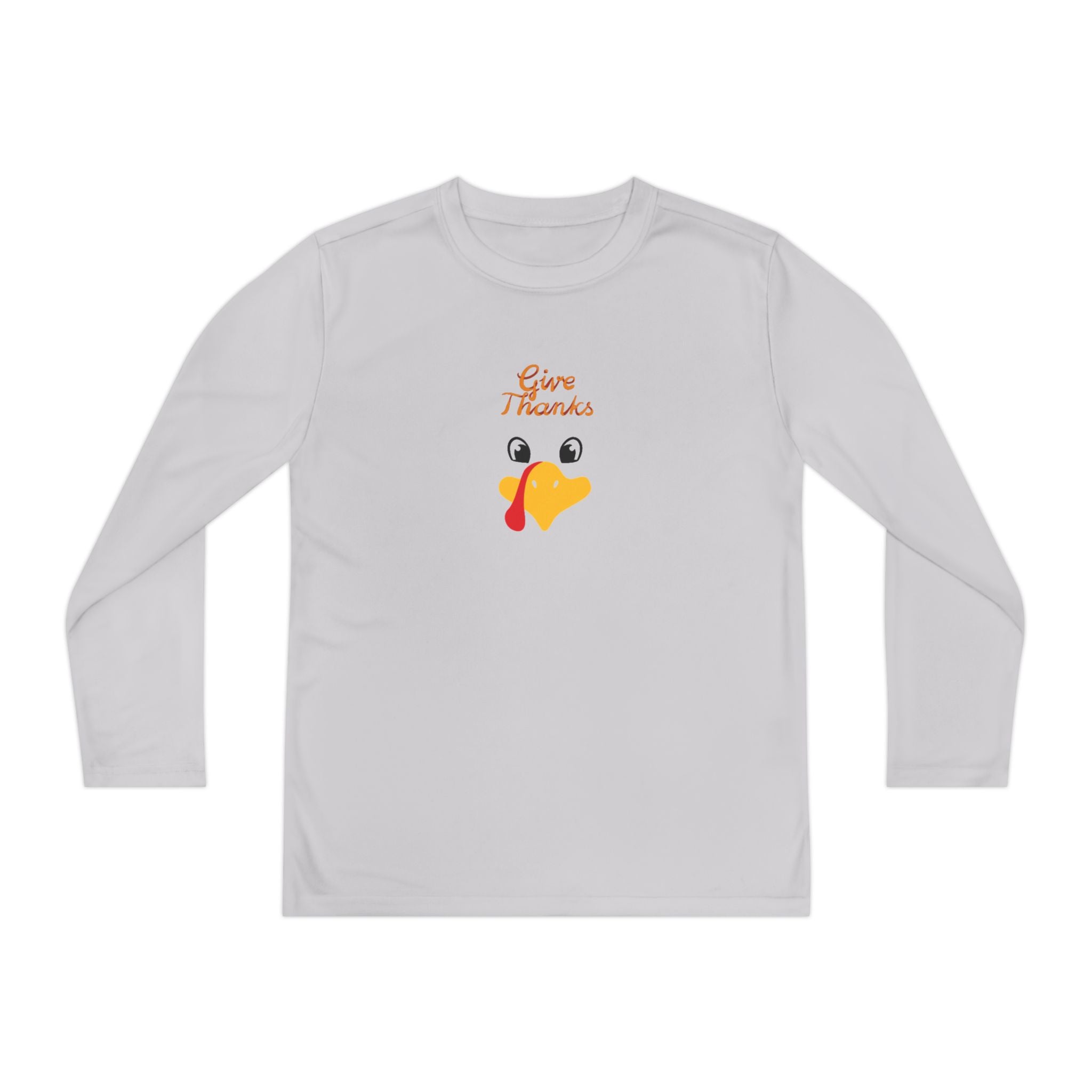 Give Thanks Youth Long Sleeve Competitor Tee