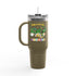 Rolling With My Gnomies Insulated Travel Mug - 40oz with Straw