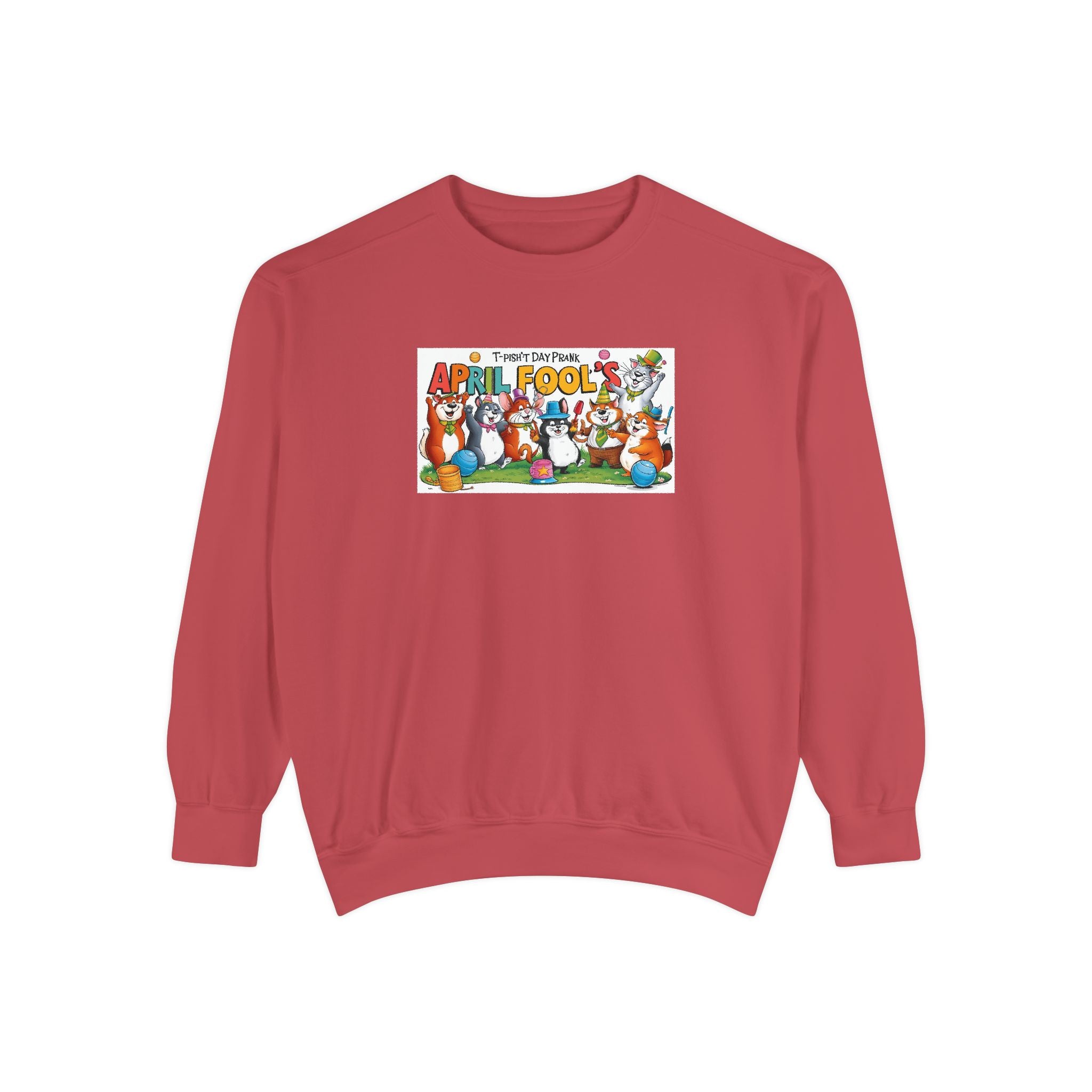 T-Pish'-T Day Prank Cartoon Sweatshirt