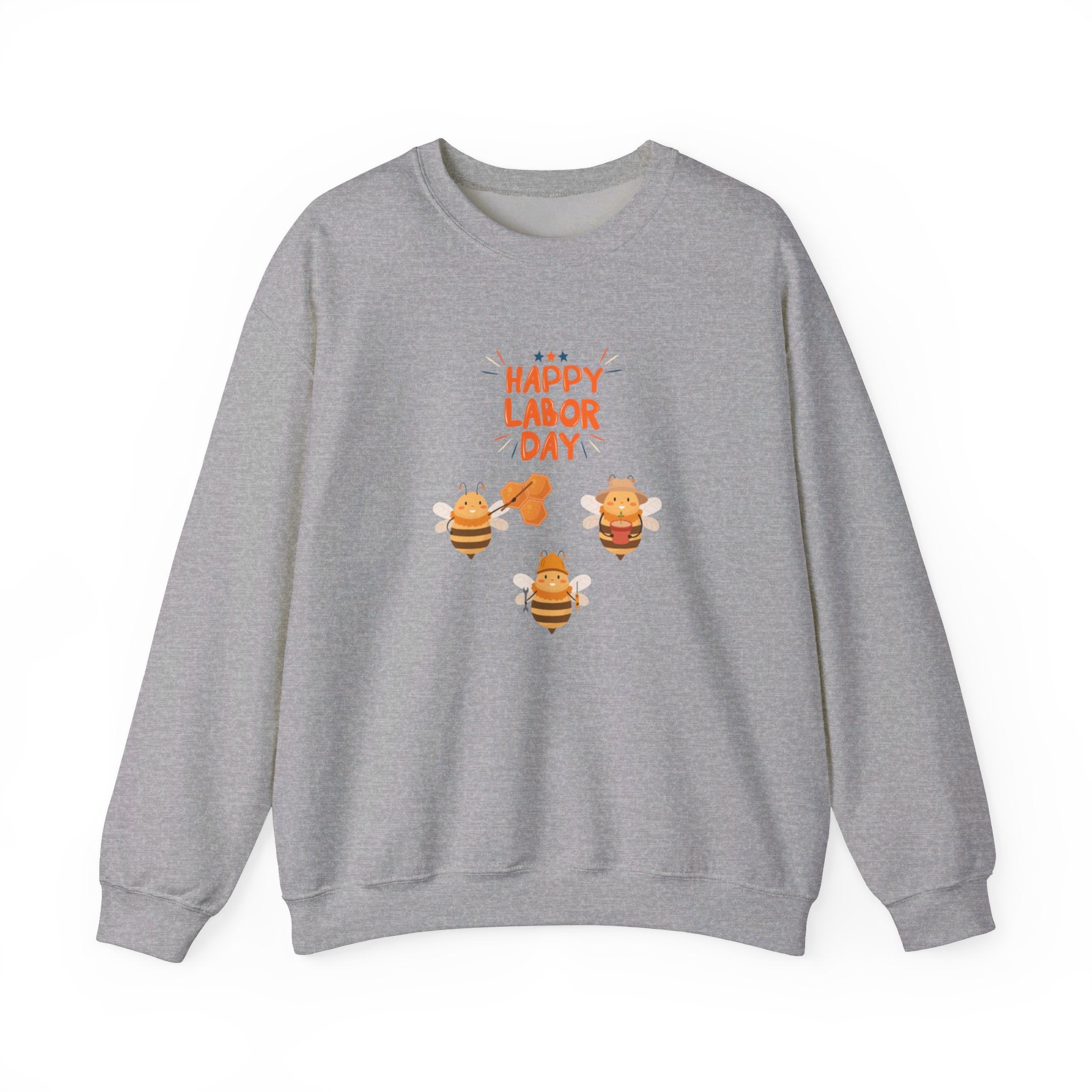 Bee Labor Day Unisex Heavy Blend™ Crewneck Sweatshirt