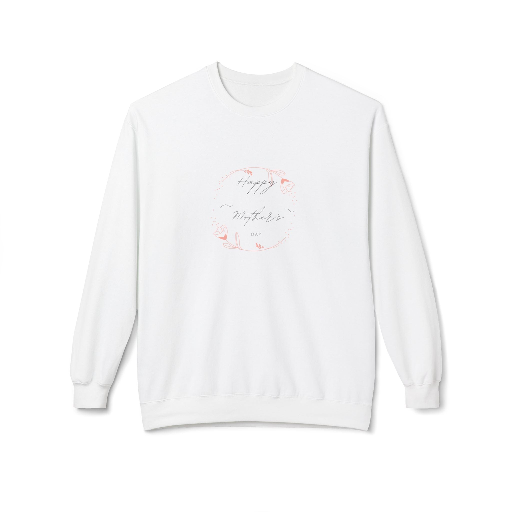 Happy Mom's Day Fleece Crewneck Sweatshirt