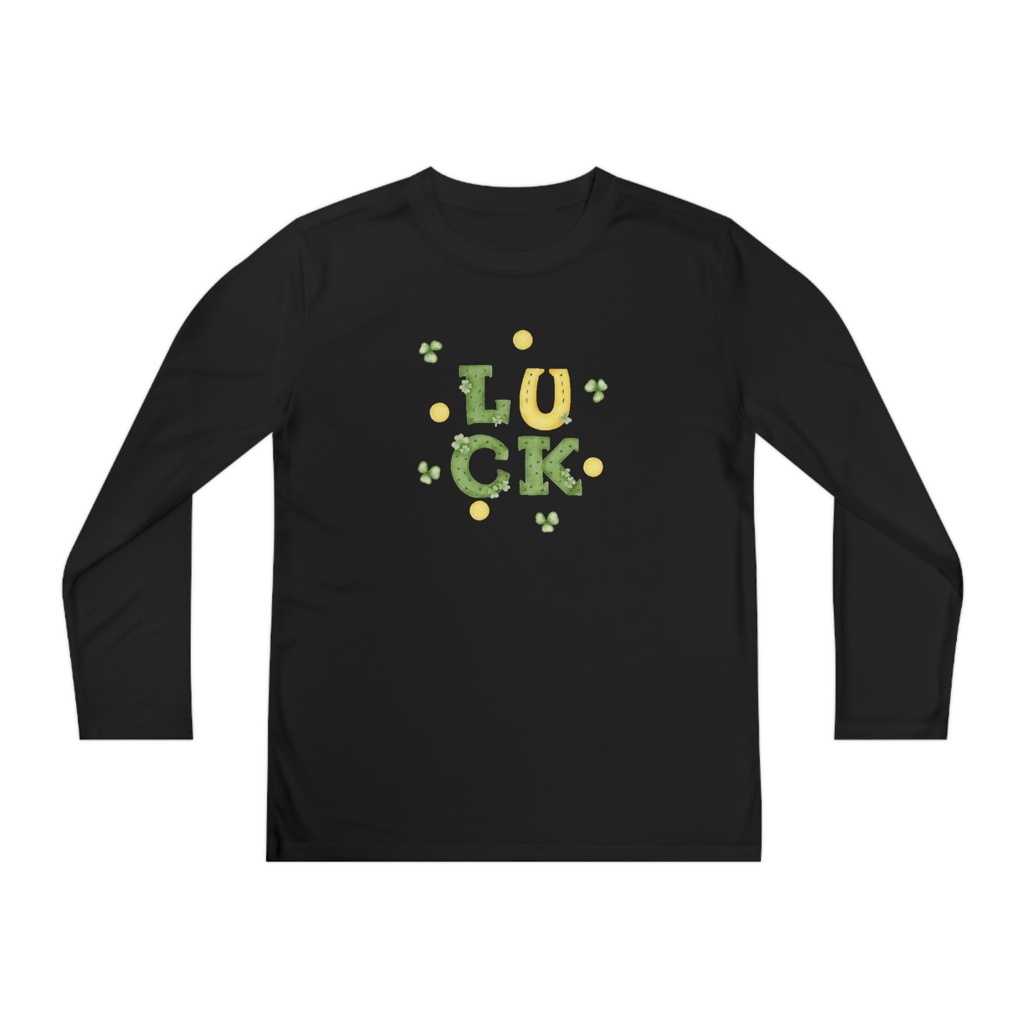 St Paddy's Day Youth Long Sleeve Competitor Tee