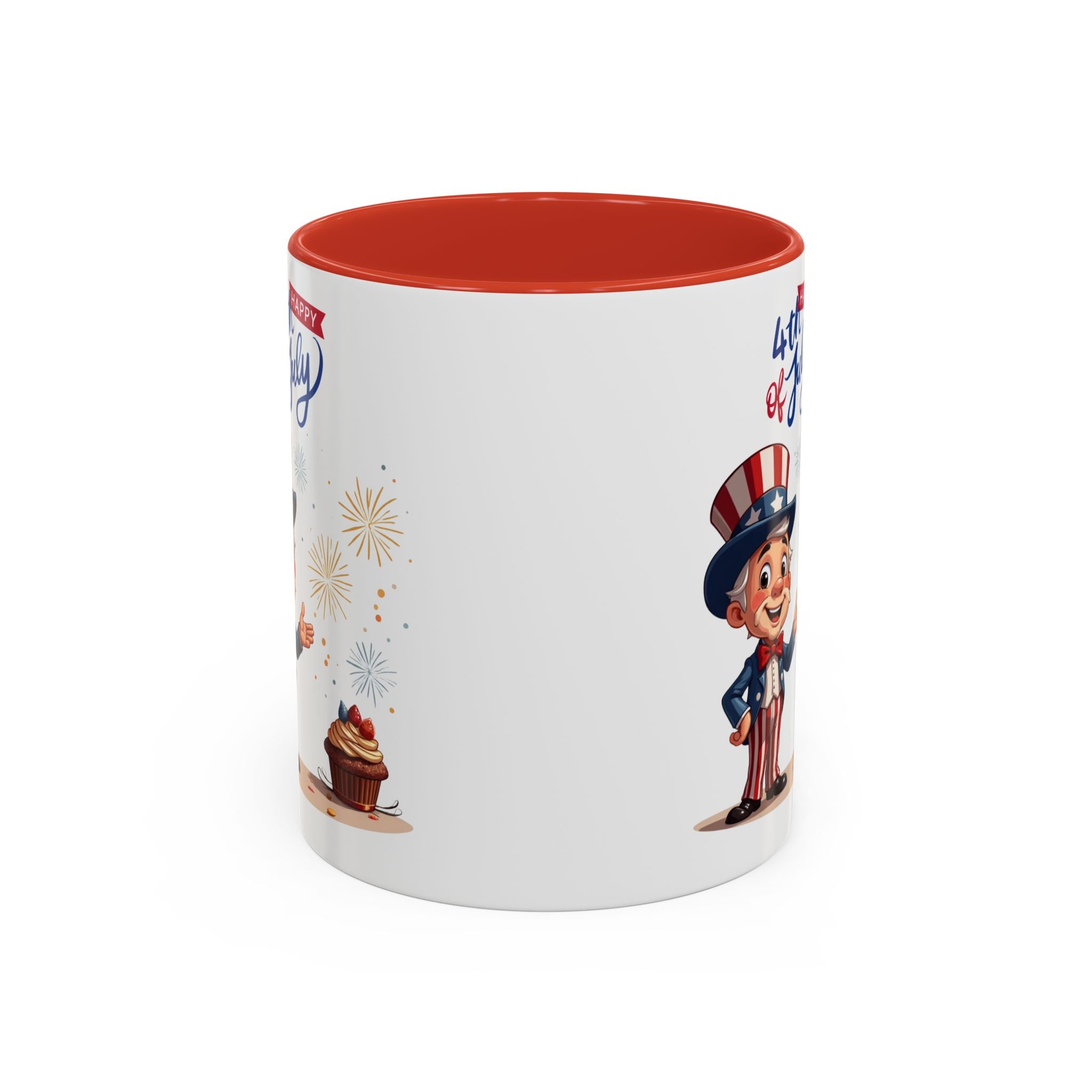 Uncle Sam Happy 4th of July Coffee Mug