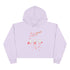 My Bunny Valentine Crop Hoodie