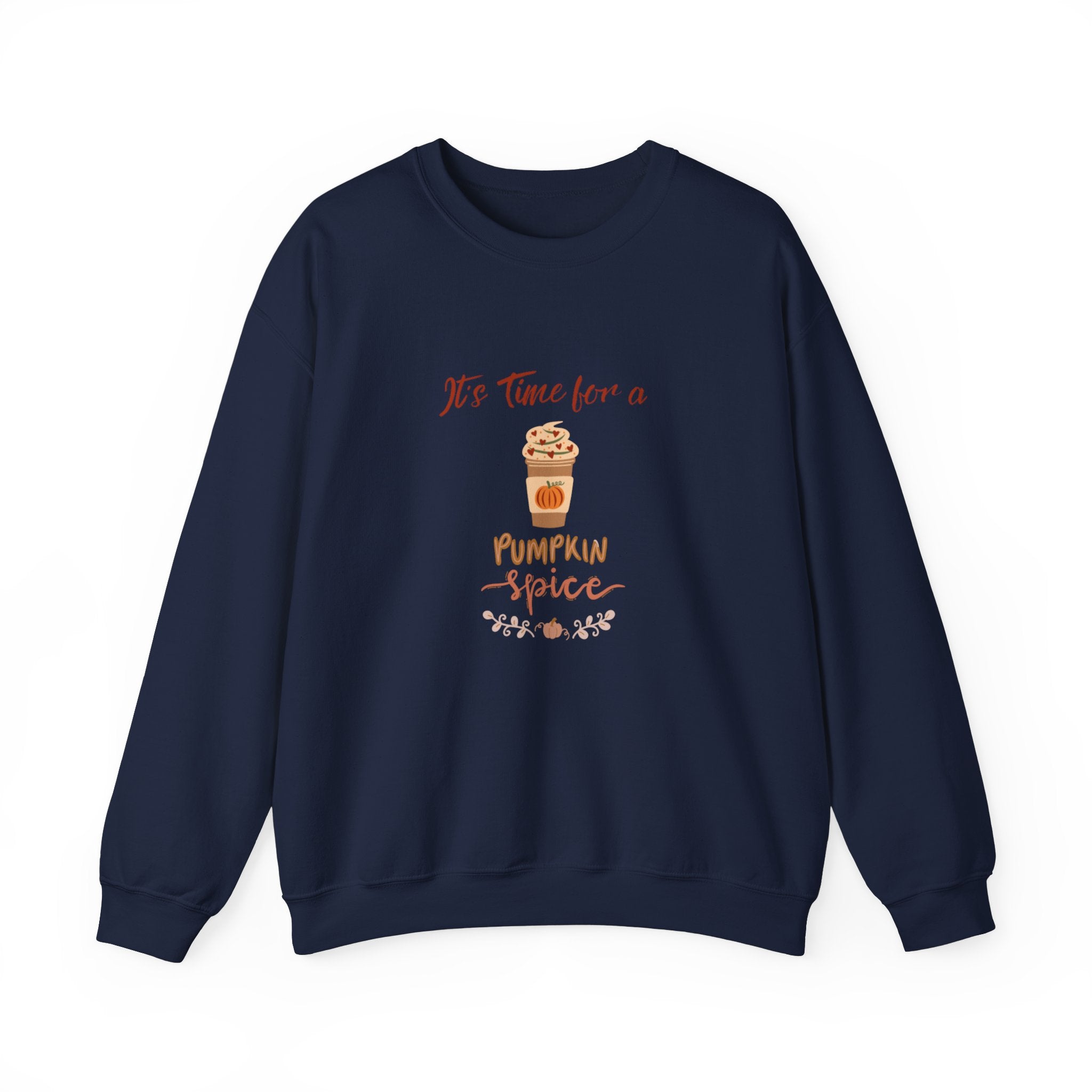 It's Time For A Pumpkin Spice Unisex Heavy Blend™ Crewneck Sweatshirt