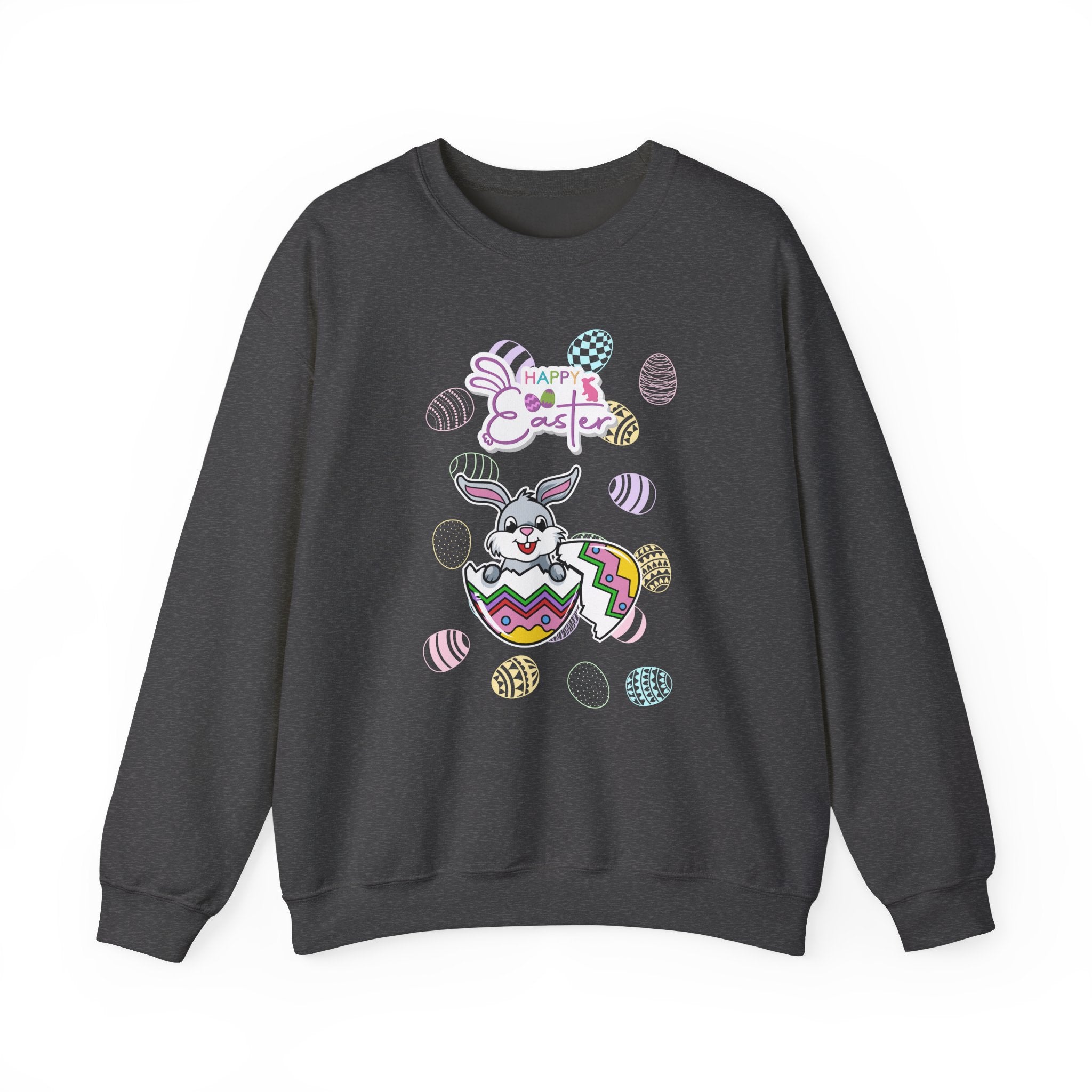 Easter Greetings Crewneck Sweatshirt – Unisex Heavy Blend™ – Happy Easter Design