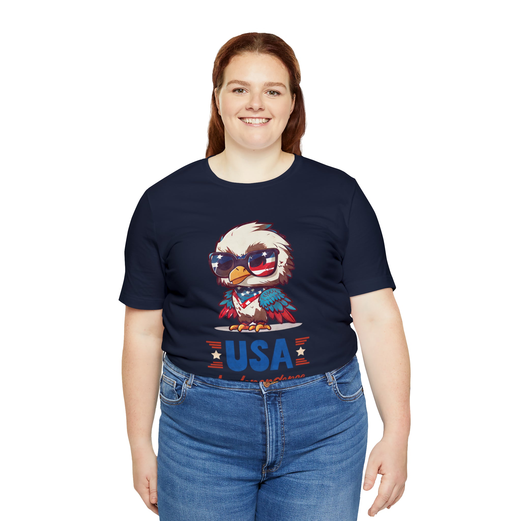 USA Independence Day Unisex Jersey Short Sleeve Tee