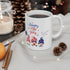 Happy 4th Of July Gnome Ceramic Mug 11oz