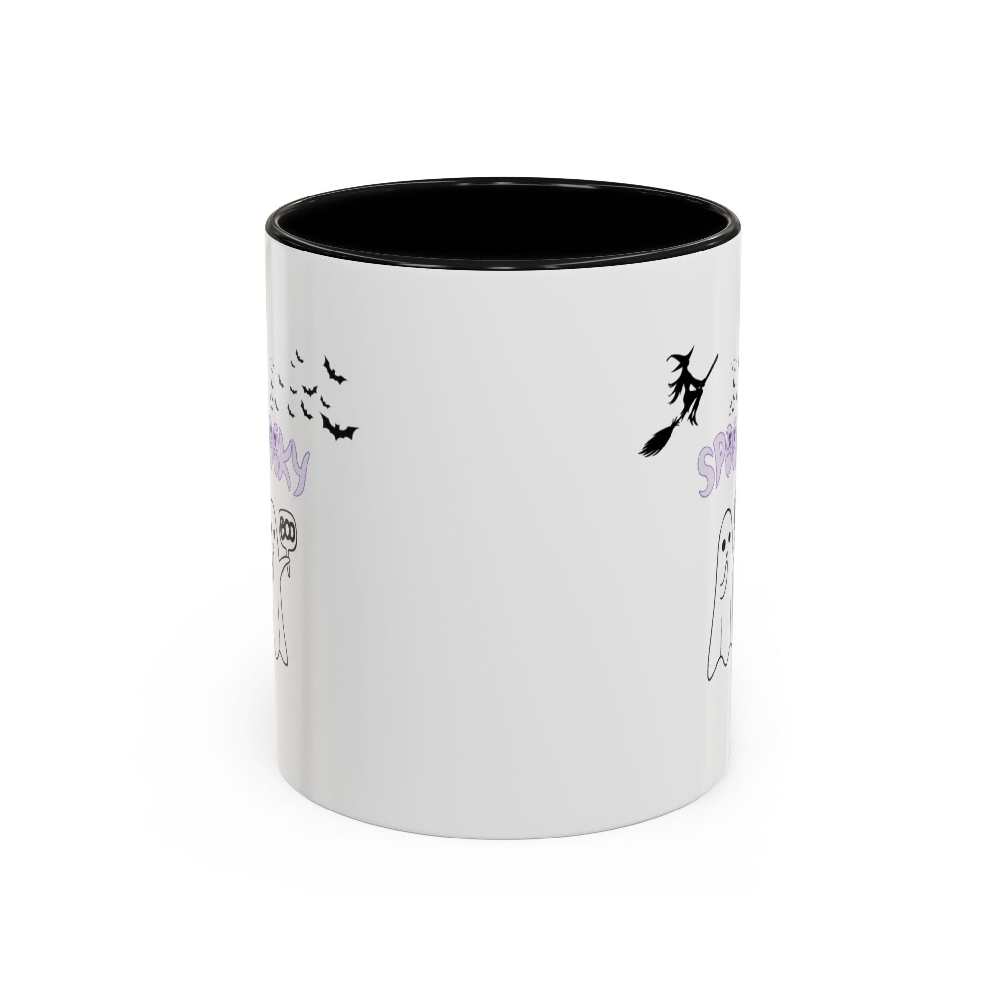 Spooky Boo Accent Coffee Mug (11, 15oz)