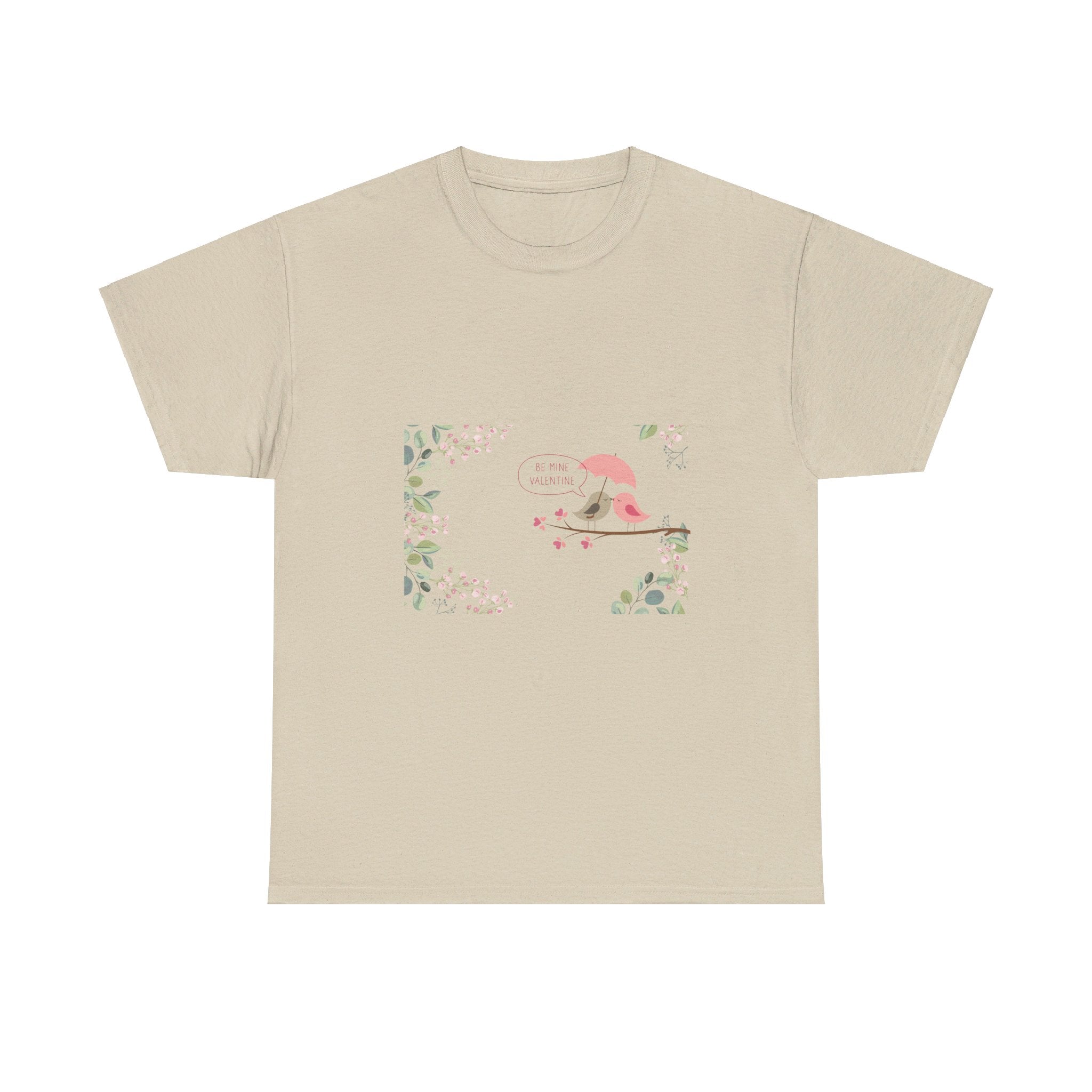 Happy Valentine's Day Lovers Unisex Heavy Cotton Tee