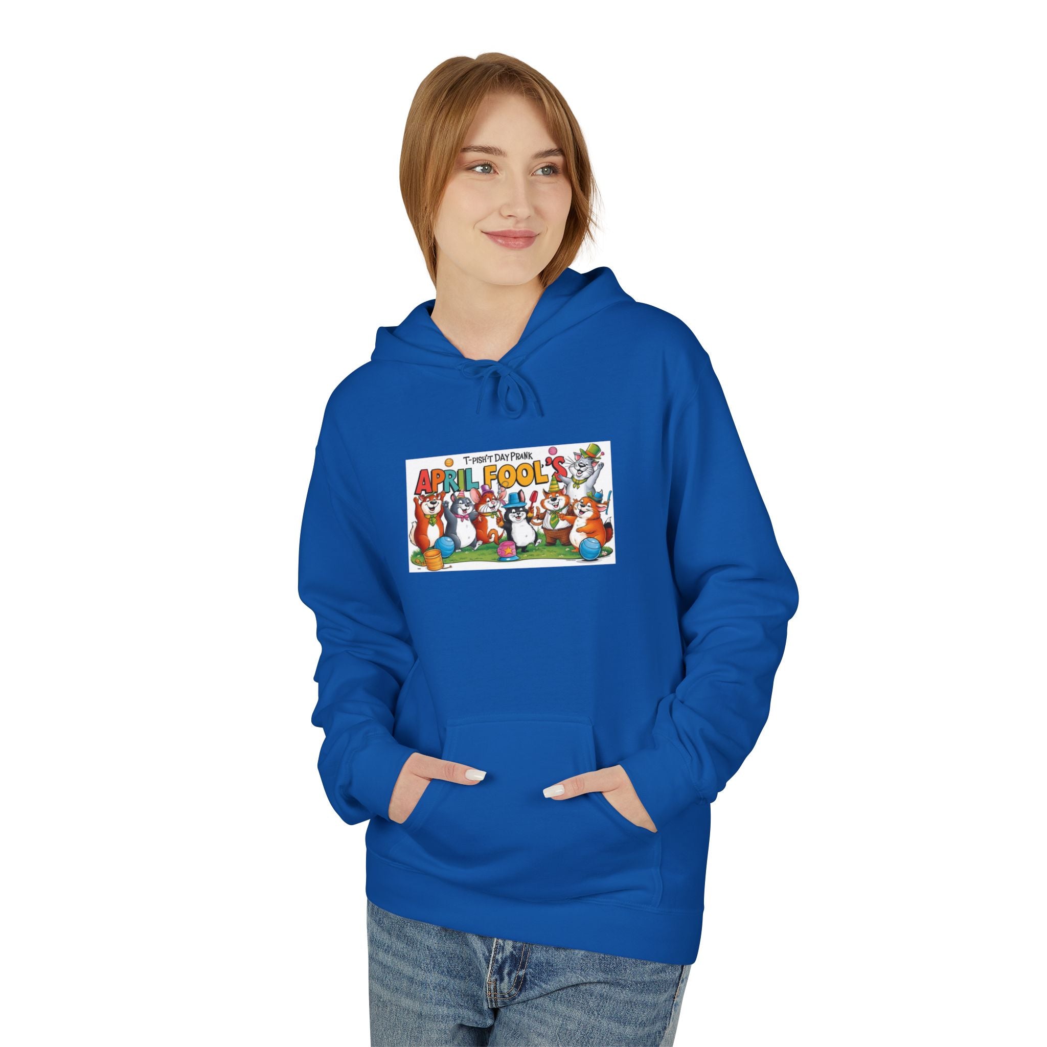 T-Pish'-T Day Prank Fleece Hoodie