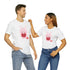 V-Day BunnyUnisex Jersey Short Sleeve Tee