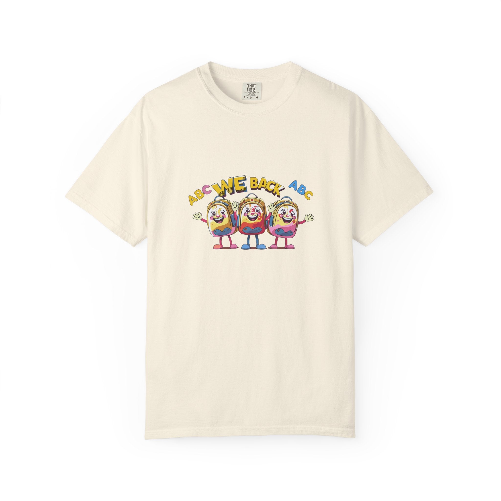 We Back Unisex Garment-Dyed T-shirt