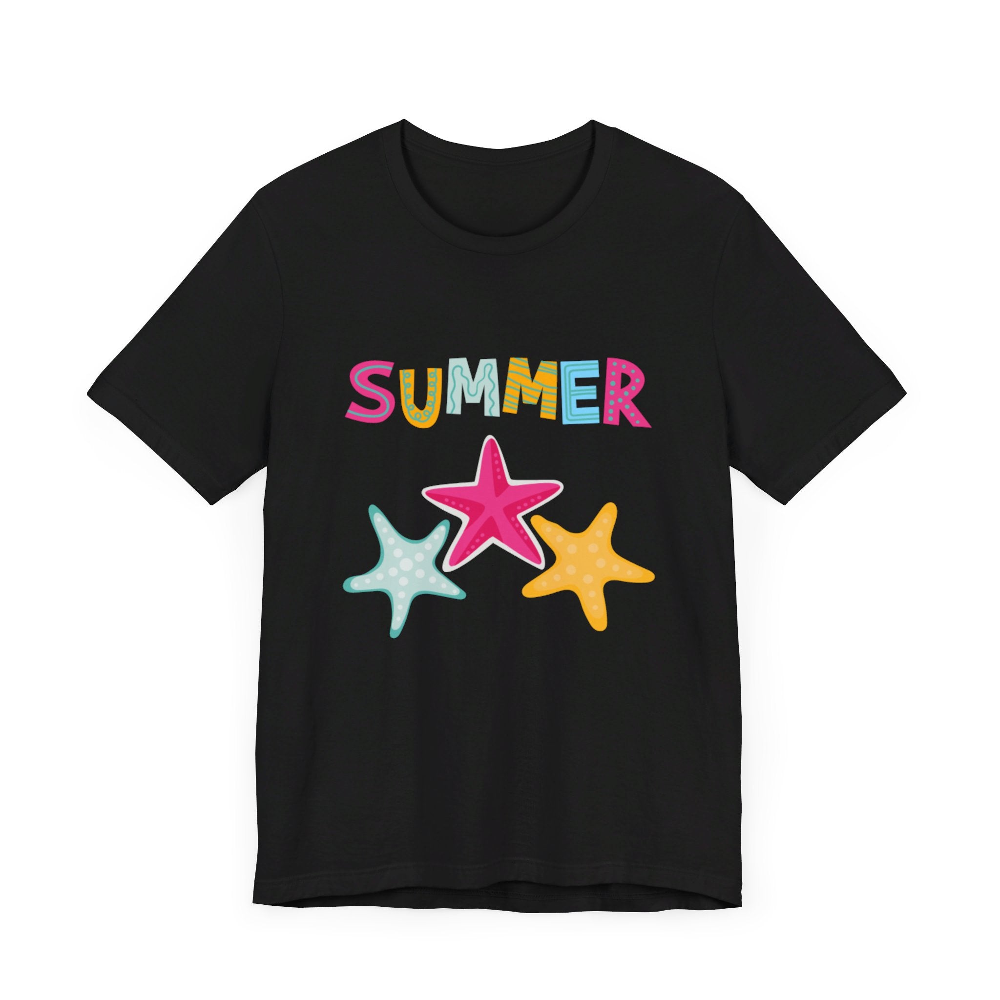 Summer Starfish Unisex Jersey Short Sleeve Tee