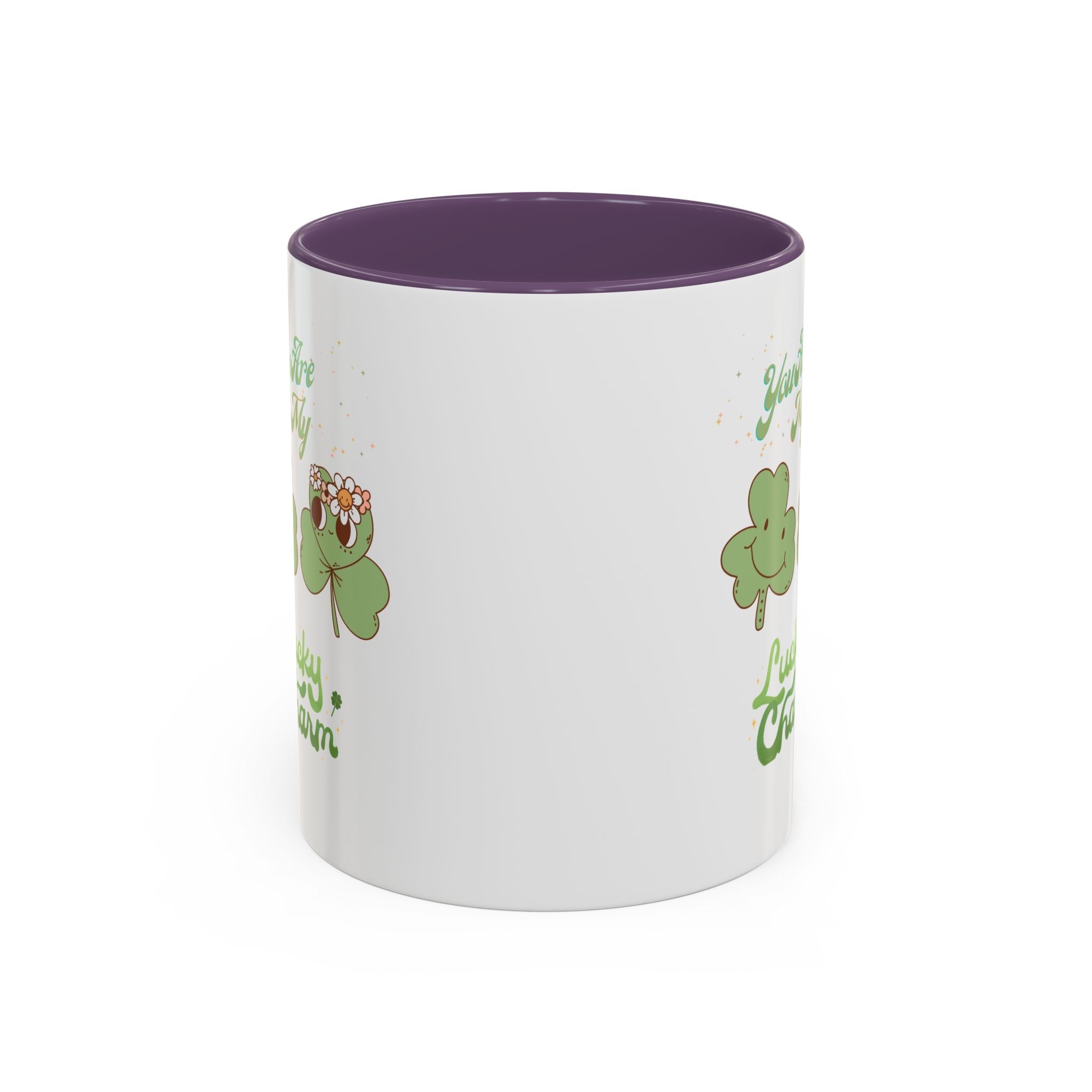 You're my Lucky Charm Accent Coffee Mug - St. Patrick's Day Gift