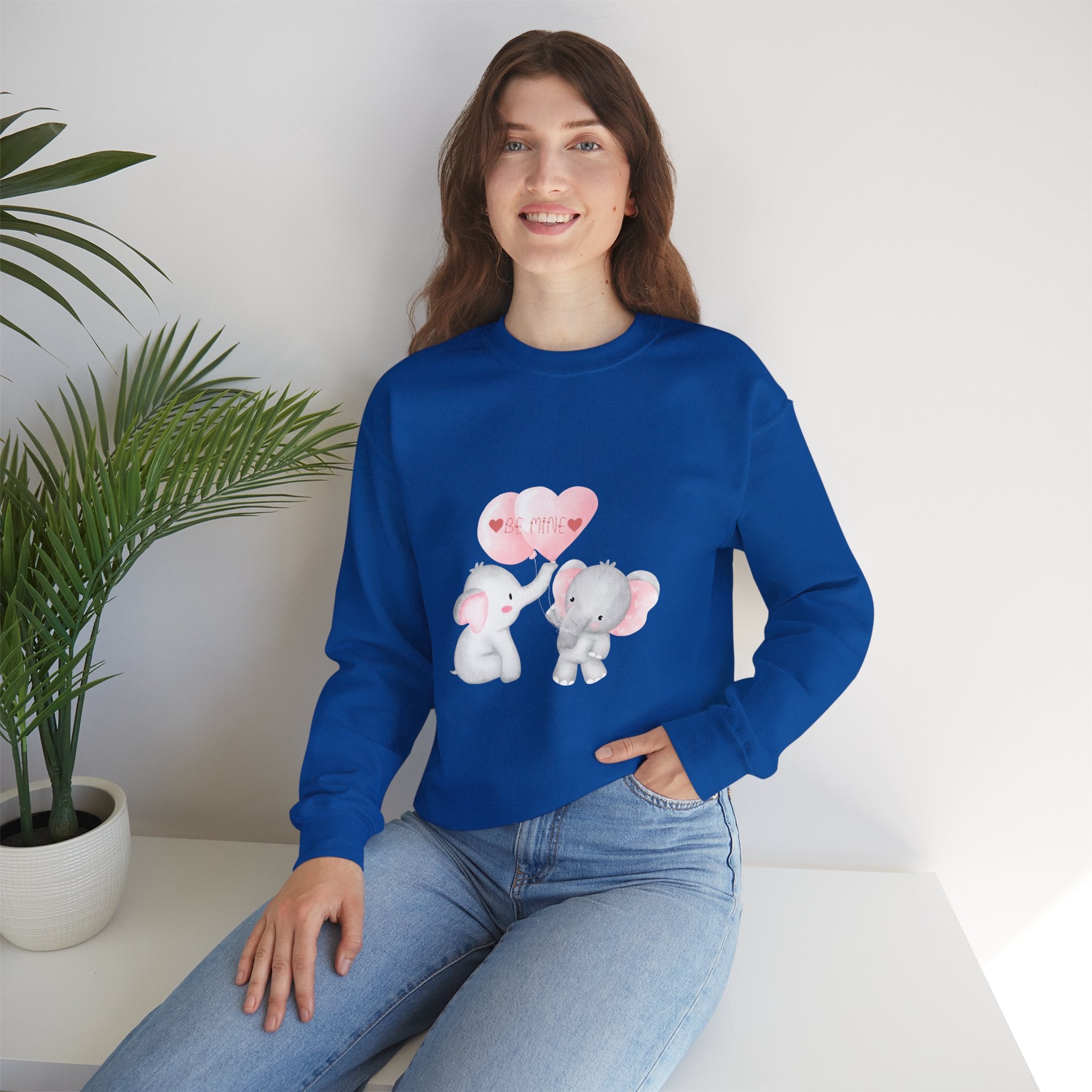 Be Mine Love Unisex Heavy Blend™ Crewneck Sweatshirt