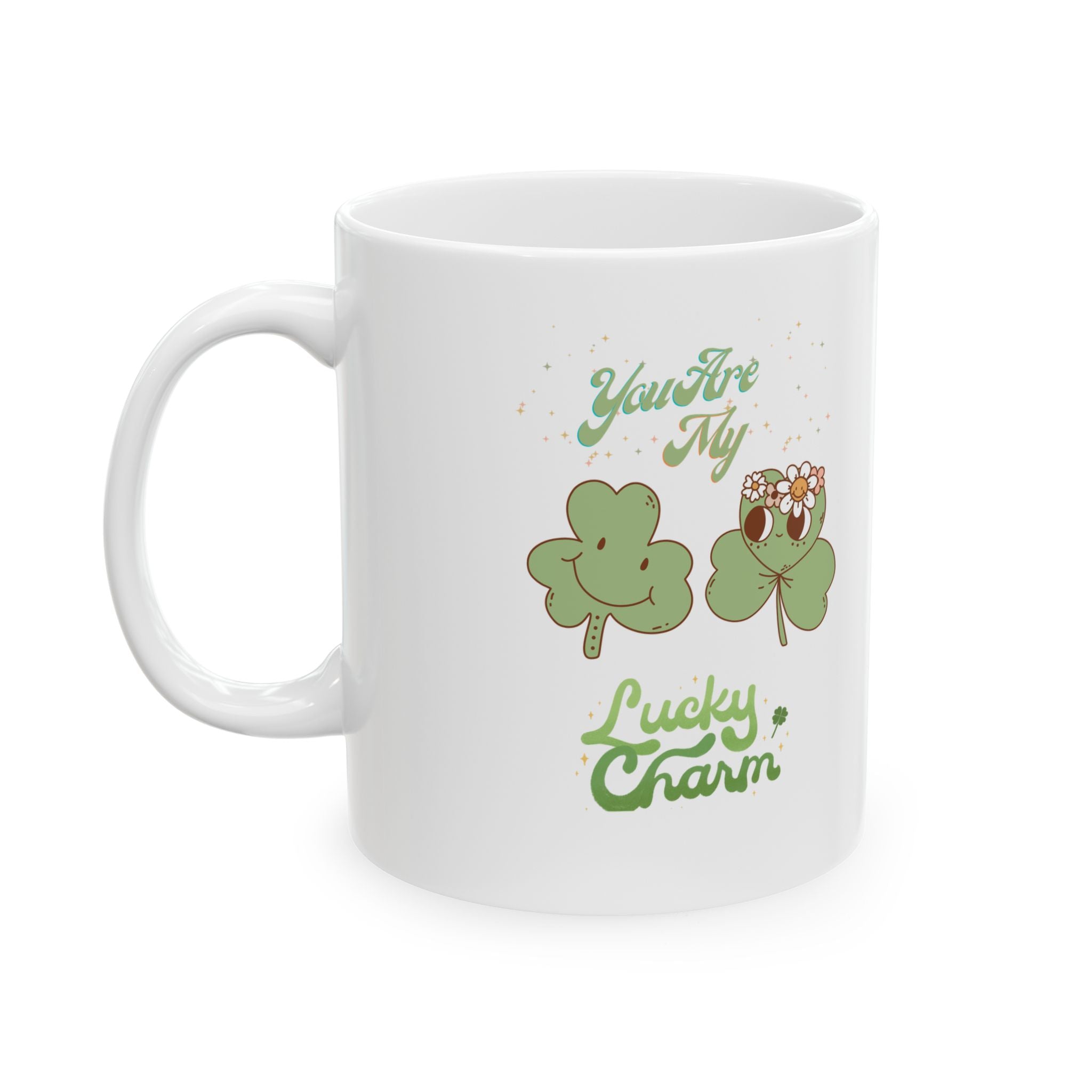 You're My Lucky Charm Ceramic Mug - Perfect for St. Patrick's Day Celebrations